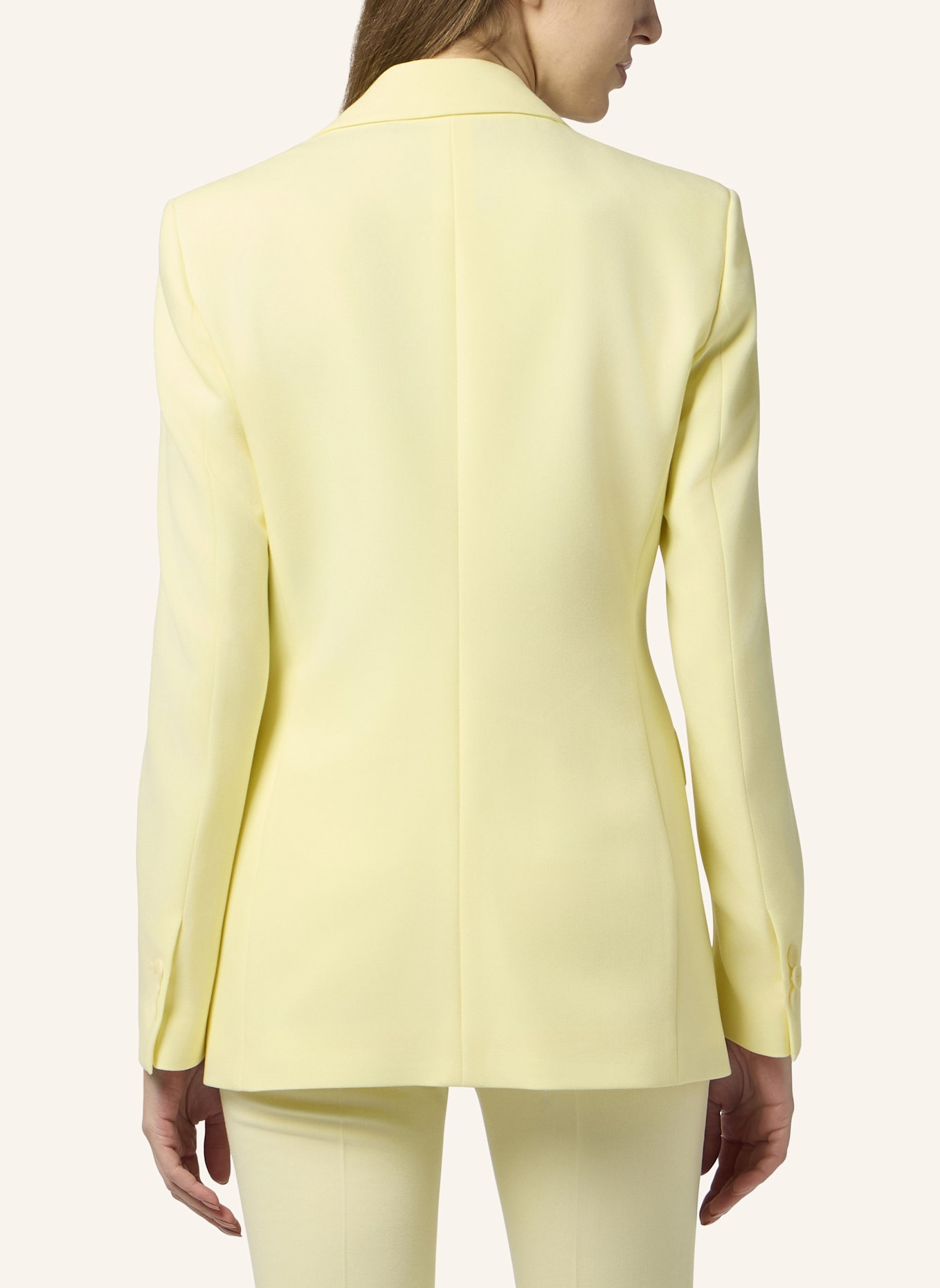 PHILIPP PLEIN PHILIPP PLEIN Wool Fitted Single-Breasted Blazer: GELB