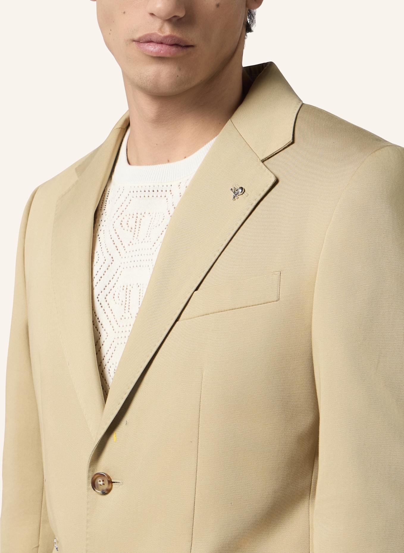 PHILIPP PLEIN PHILIPP PLEIN Blazer Gigolo Fit Paint Splash Painted: BEIGE