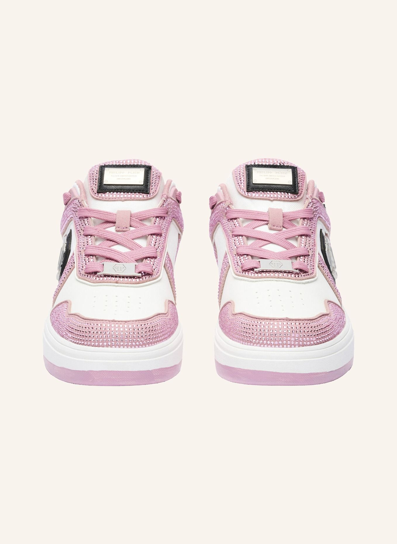 PHILIPP PLEIN Lo-Top Turnschuhe: ROSA