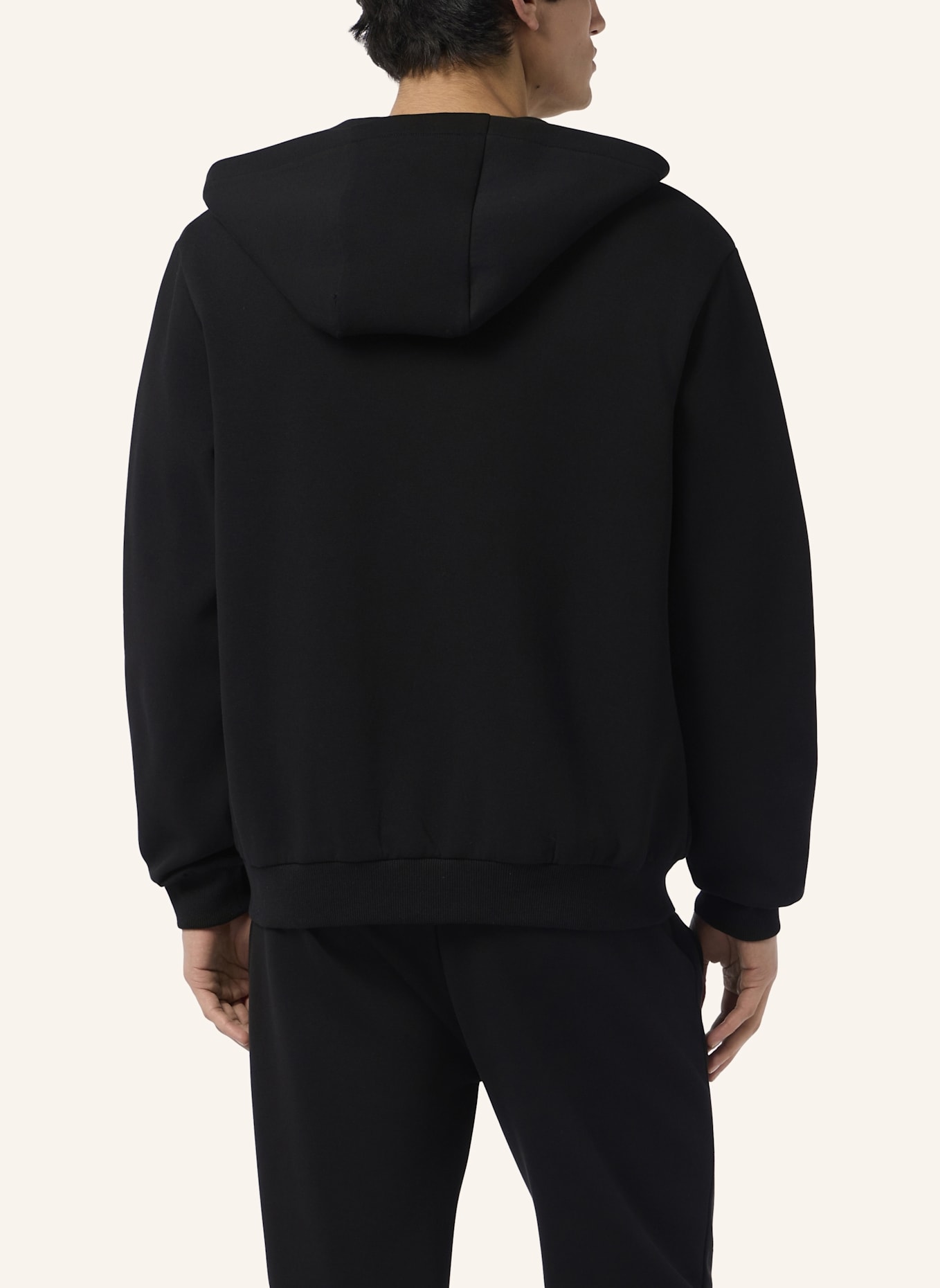 PLEIN SPORT PLEIN SPORT Pique Zip Hoodie Icon: SCHWARZ