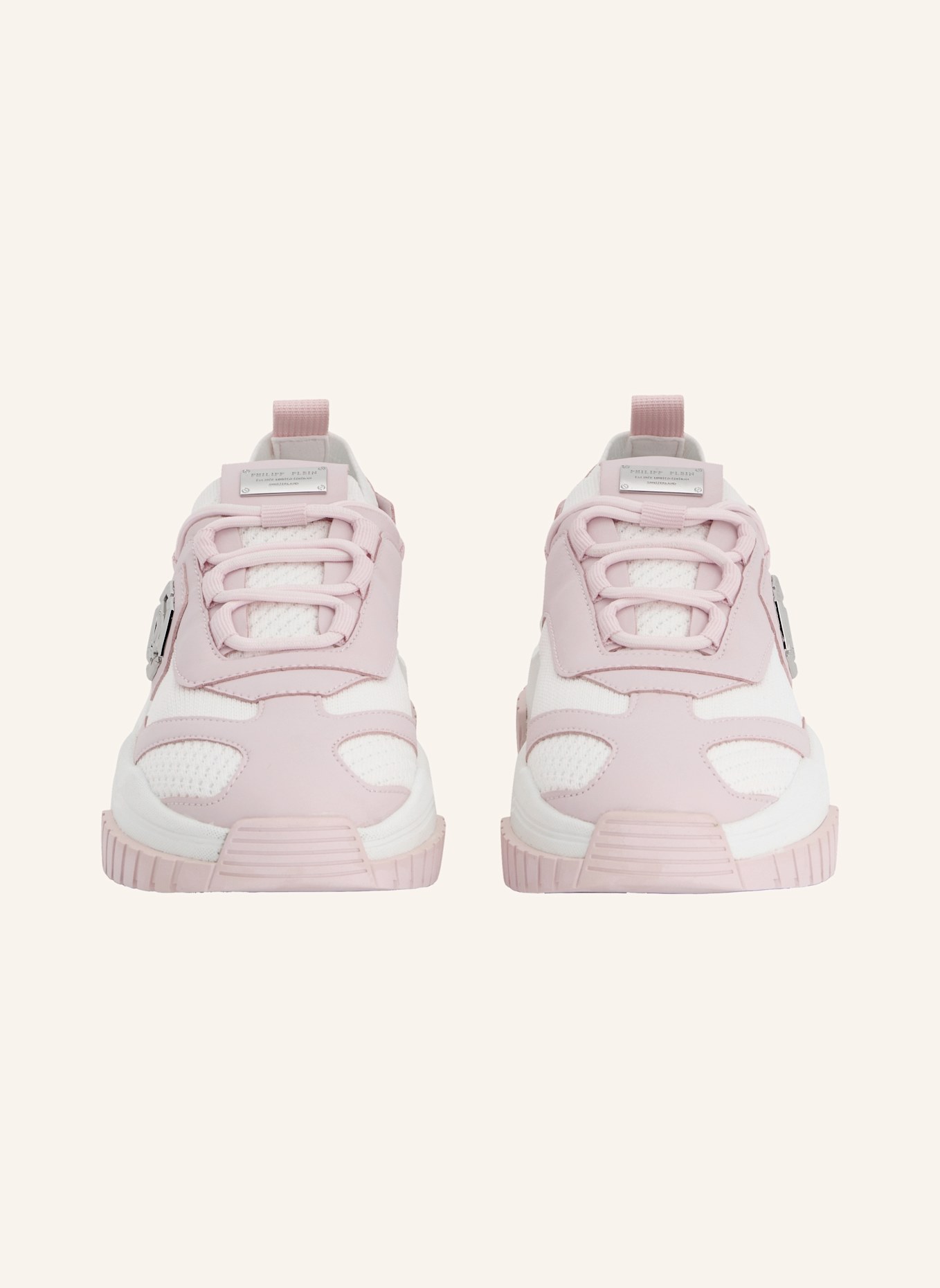 PHILIPP PLEIN Low-Top Turnschuhe PREDATOR: WEISS
