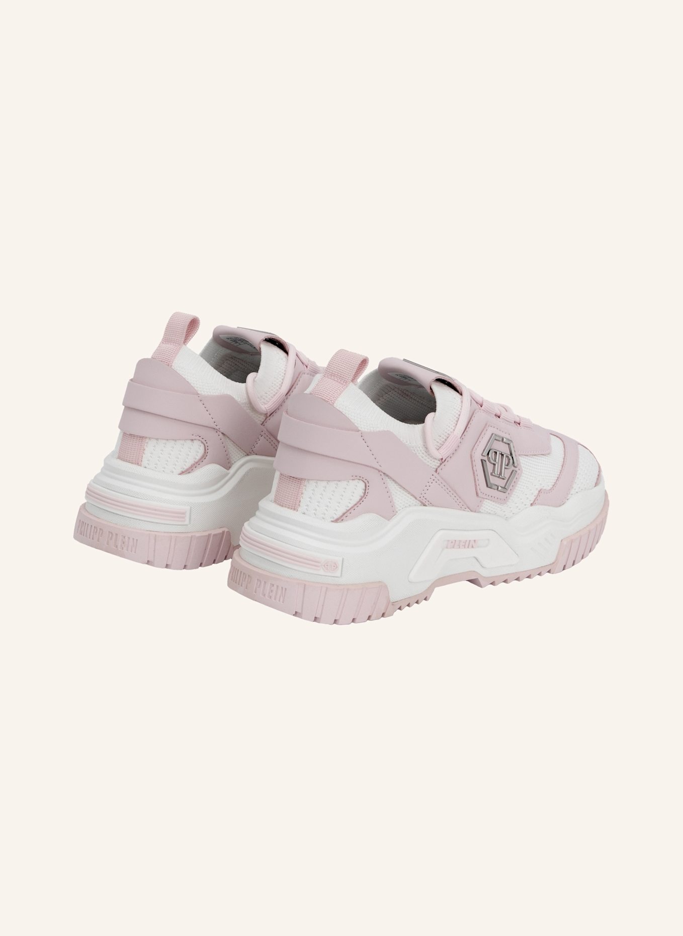 PHILIPP PLEIN Low-Top Turnschuhe PREDATOR: WEISS