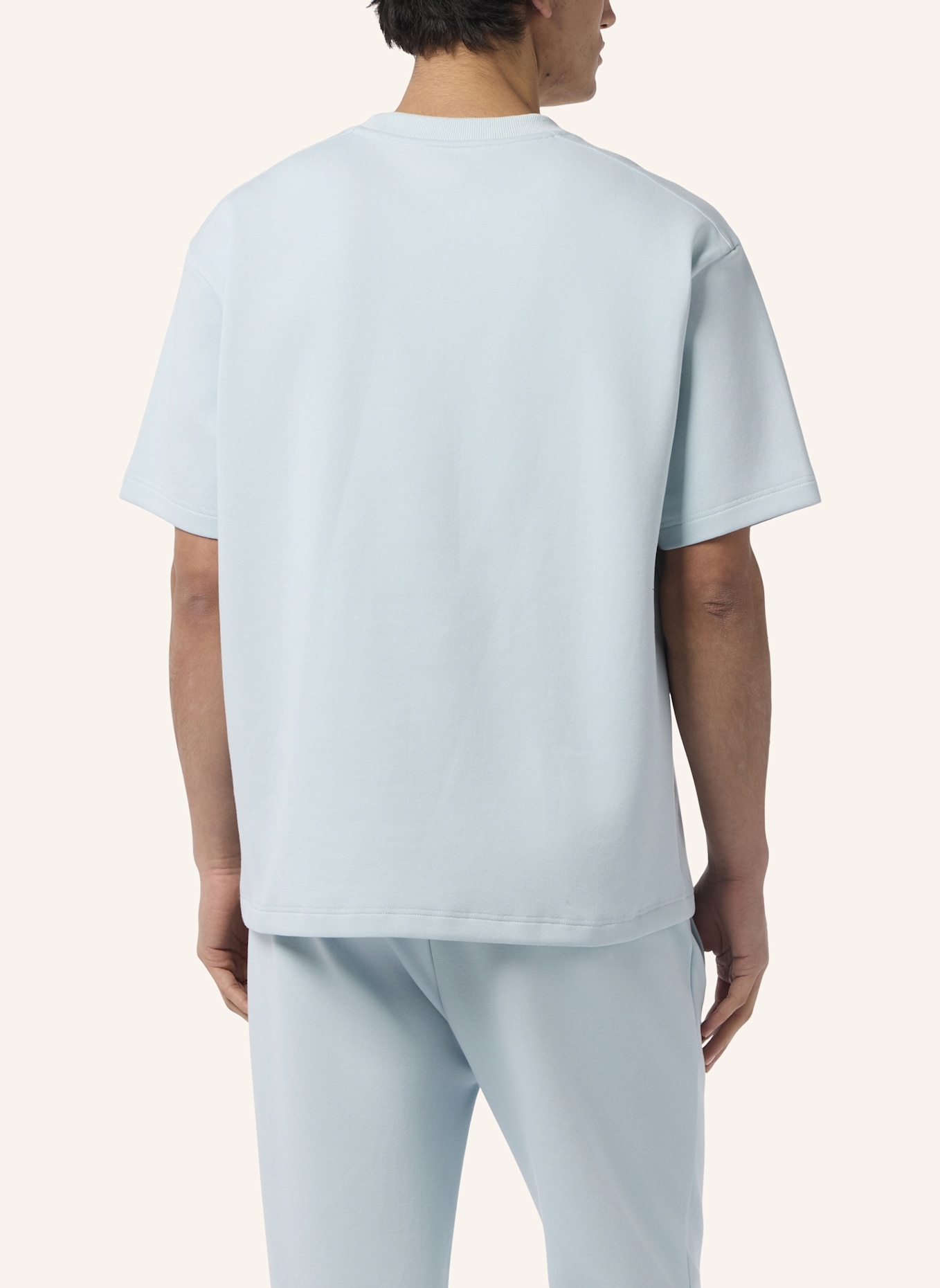PLEIN SPORT PLEIN SPORT Pique Round Neck T-Shirt Icon: HELLBLAU