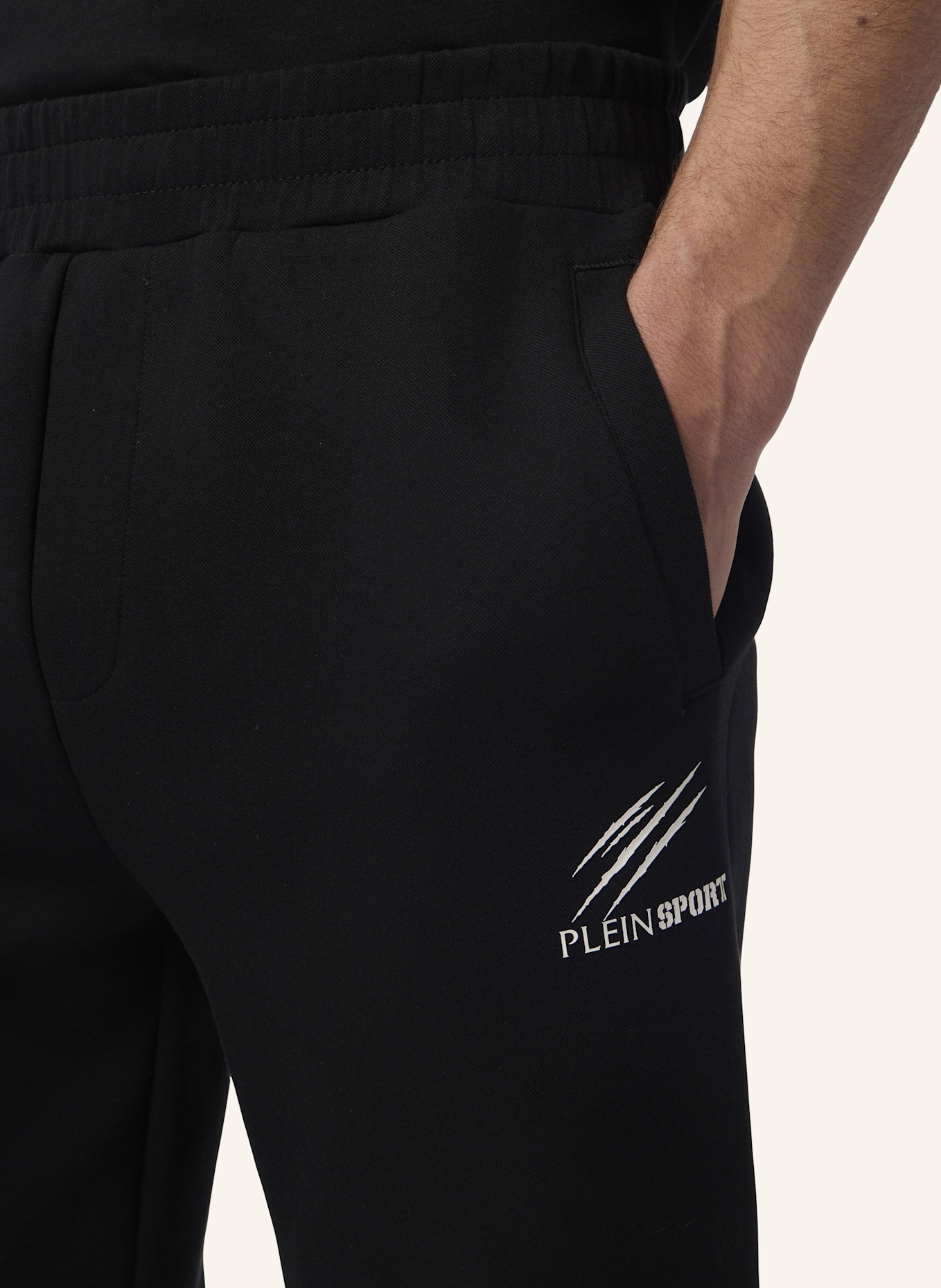 PLEIN SPORT PLEIN SPORT Pique Joggers Icon: SCHWARZ