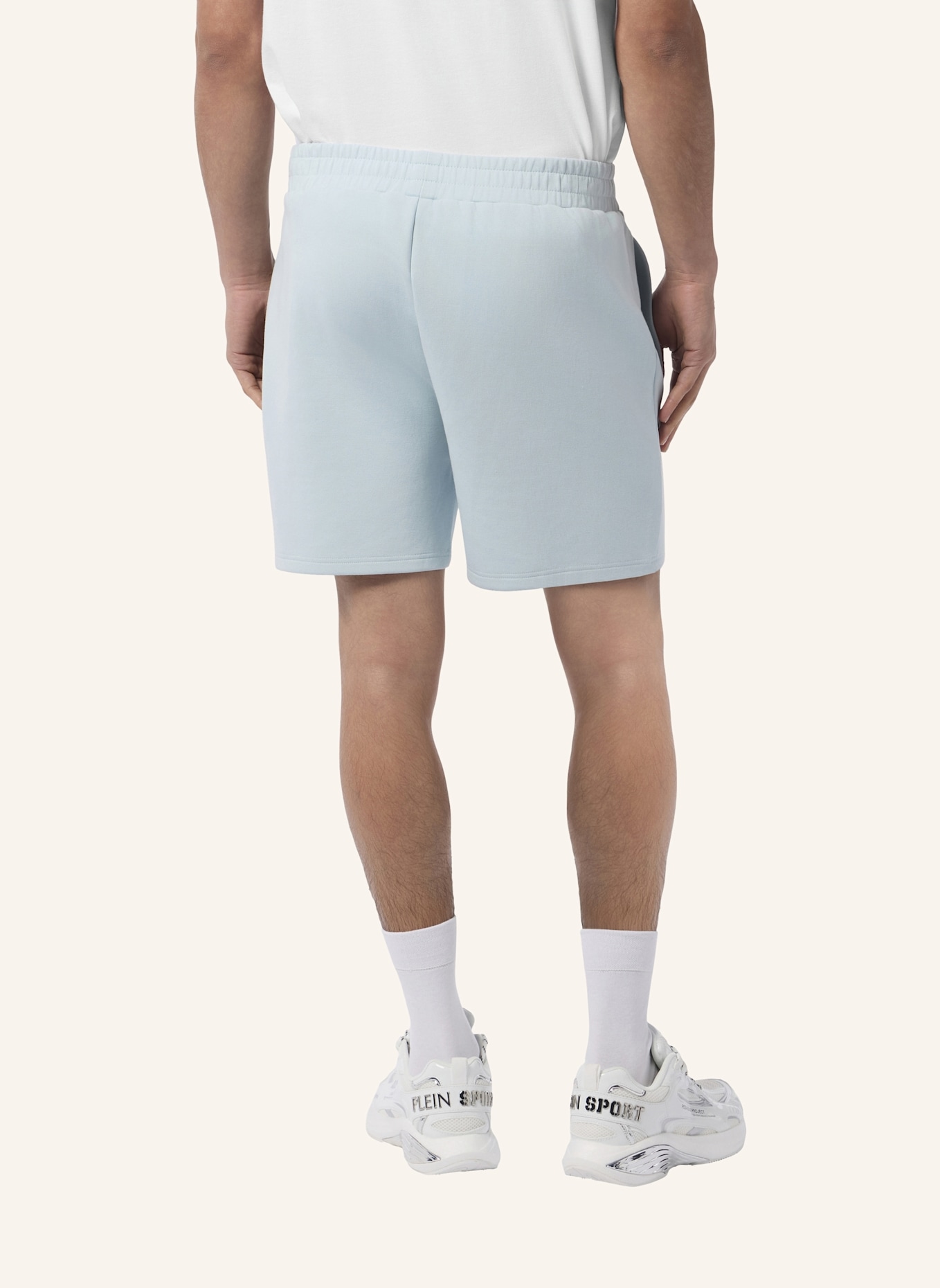 PLEIN SPORT PLEIN SPORT Pique Jogging Shorts Icon: HELLBLAU