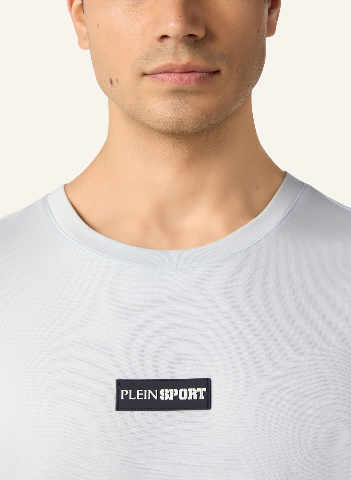 PLEIN SPORT PLEIN SPORT Slub Cotton Tanktop: HELLBLAU