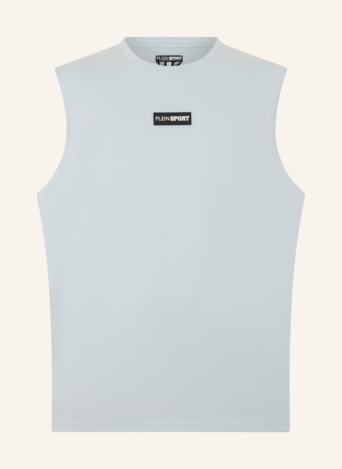 PLEIN SPORT PLEIN SPORT Slub Cotton Tanktop: HELLBLAU