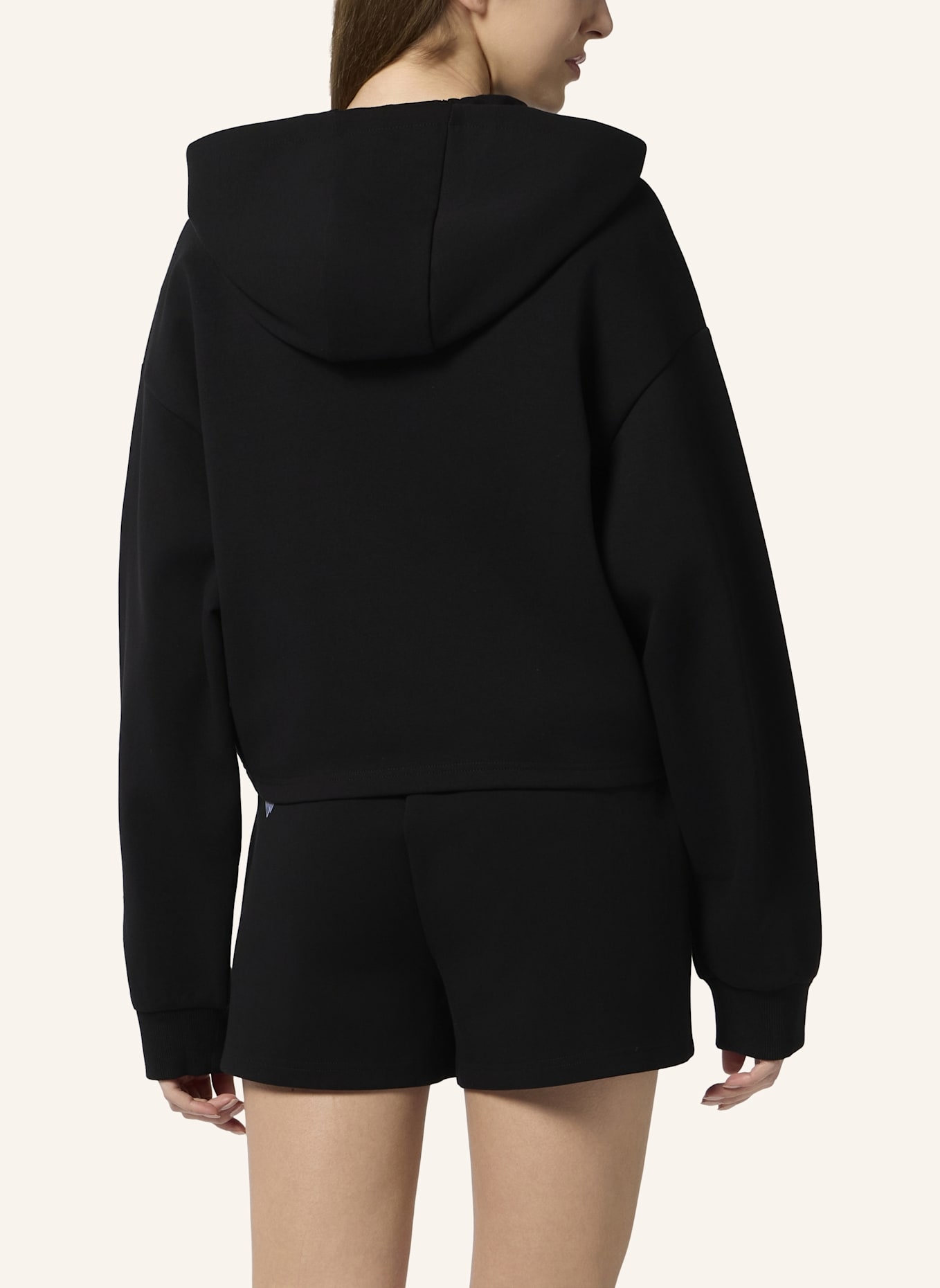 PLEIN SPORT PLEIN SPORT Zip Hoodie Icon Scratch: SCHWARZ