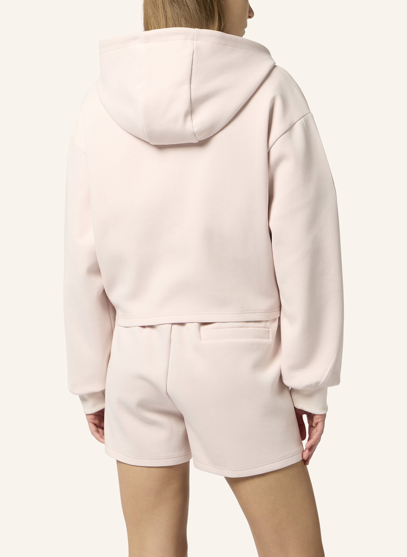 PLEIN SPORT PLEIN SPORT Zip Hoodie Icon Scratch: ROSA