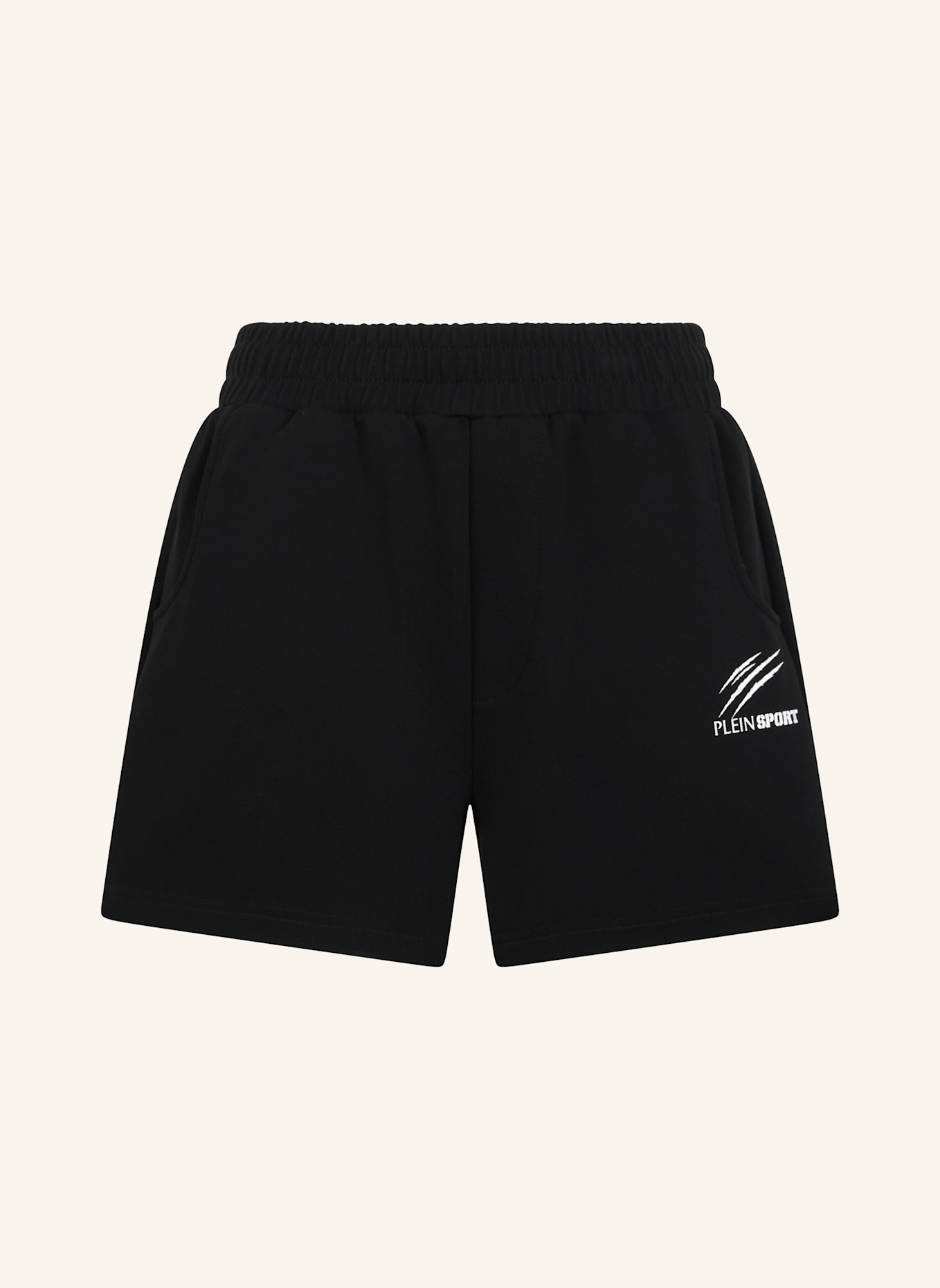 PLEIN SPORT PLEIN SPORT Loose Fit Shorts Icon Scratch: SCHWARZ