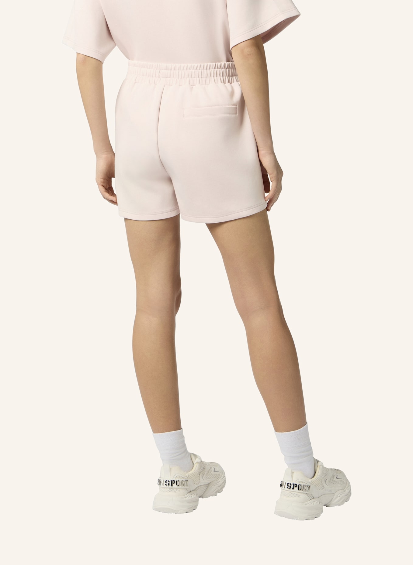 PLEIN SPORT PLEIN SPORT Loose Fit Shorts Icon Scratch: ROSA
