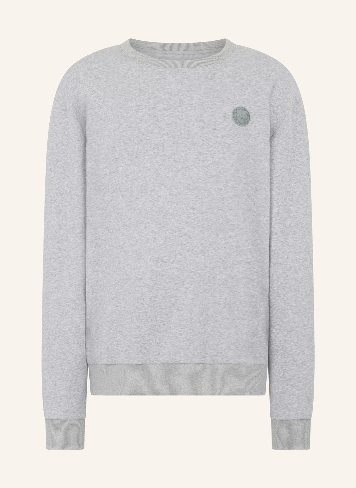 PLEIN SPORT PLEIN SPORT Fleece Round Neck Sweatshirt 3D Tiger: GRAU