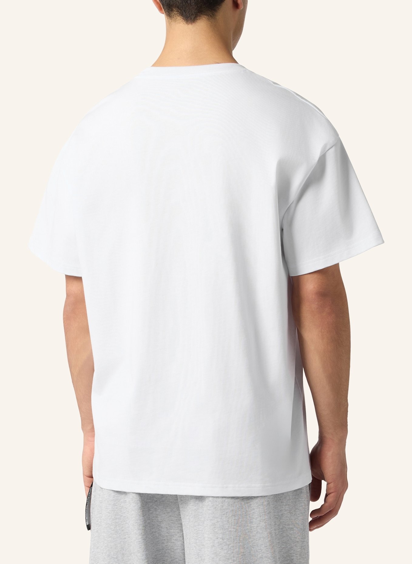 PLEIN SPORT PLEIN SPORT Round Neck T-Shirt 3D Tiger: WEISS