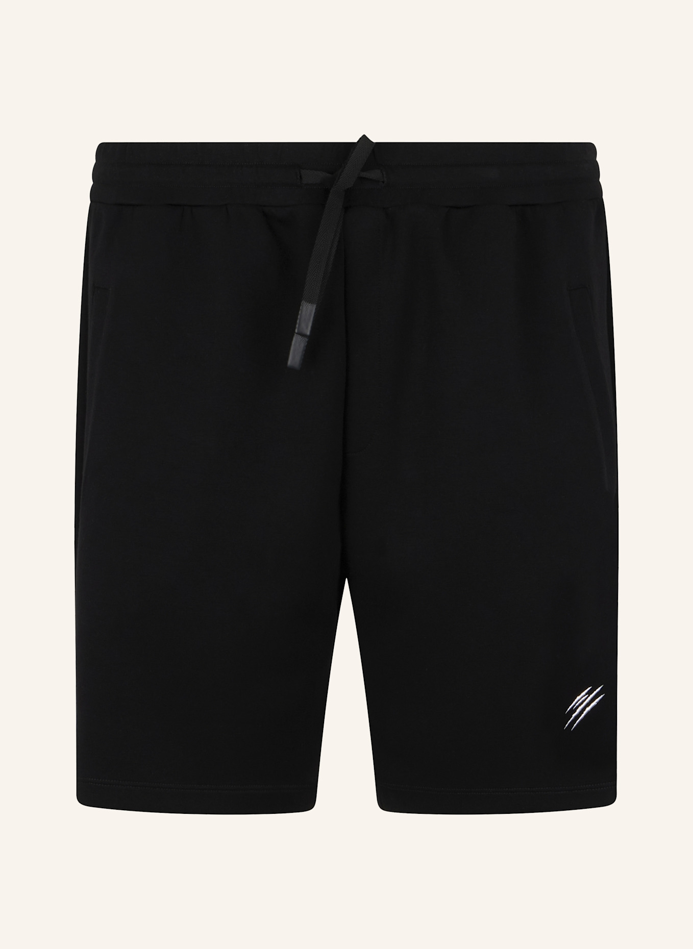 PLEIN SPORT PLEIN SPORT Jogging Shorts Chrome Scratch: SCHWARZ