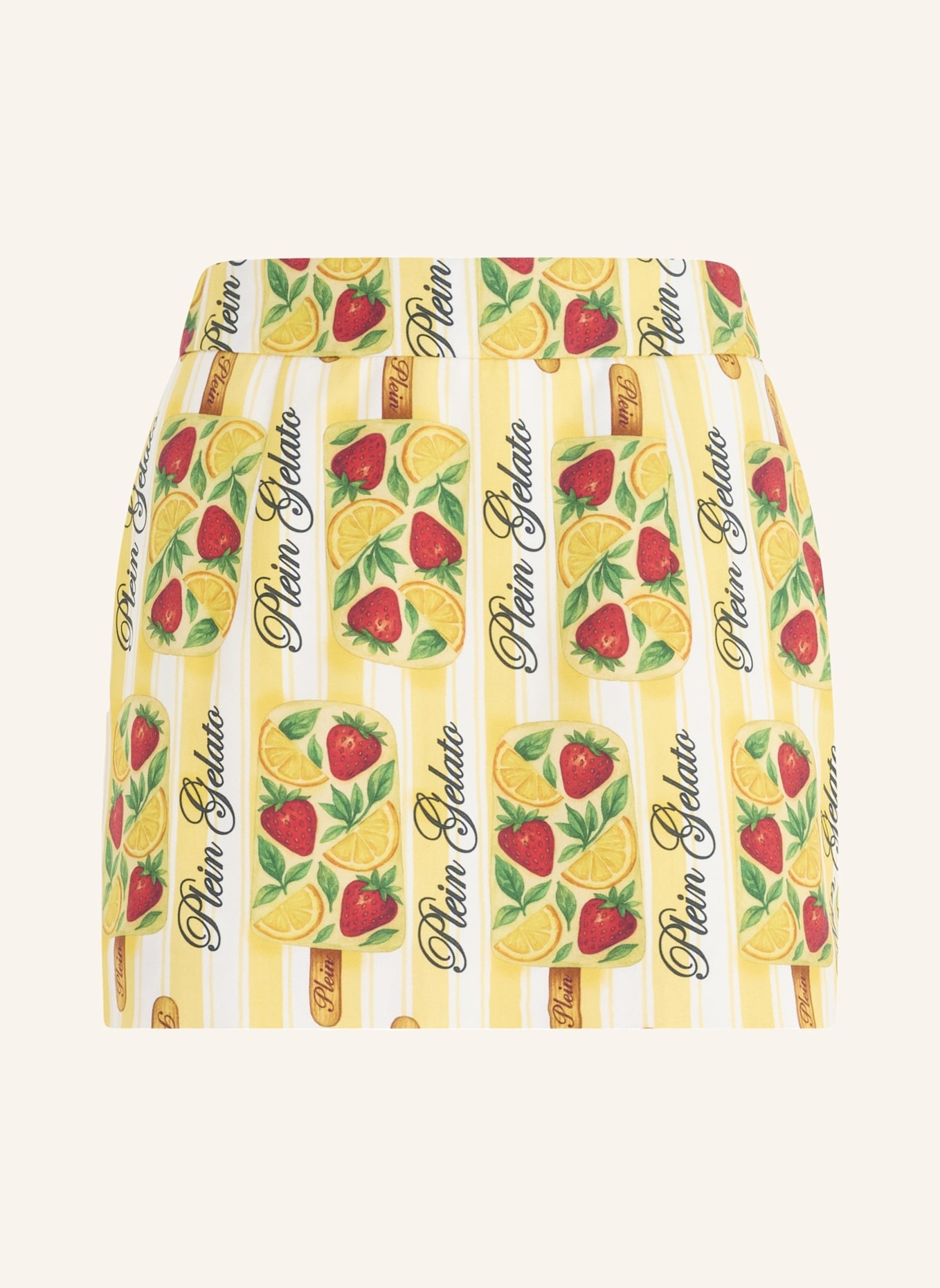 PHILIPP PLEIN PHILIPP PLEIN Mini Skirt Plein Gelato: GELB