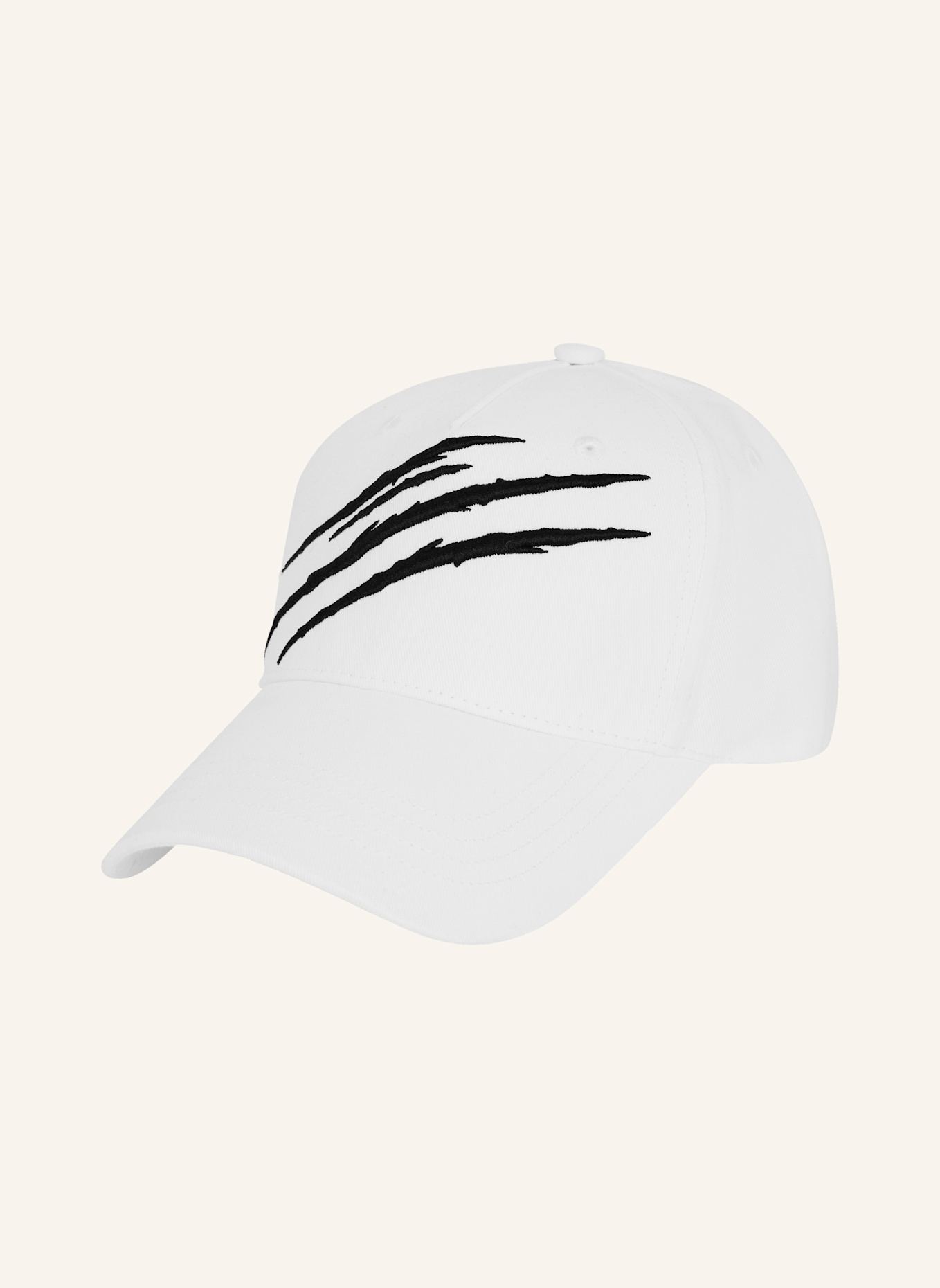 PLEIN SPORT PLEIN SPORT Baseball Cap PS Scratch: WEISS