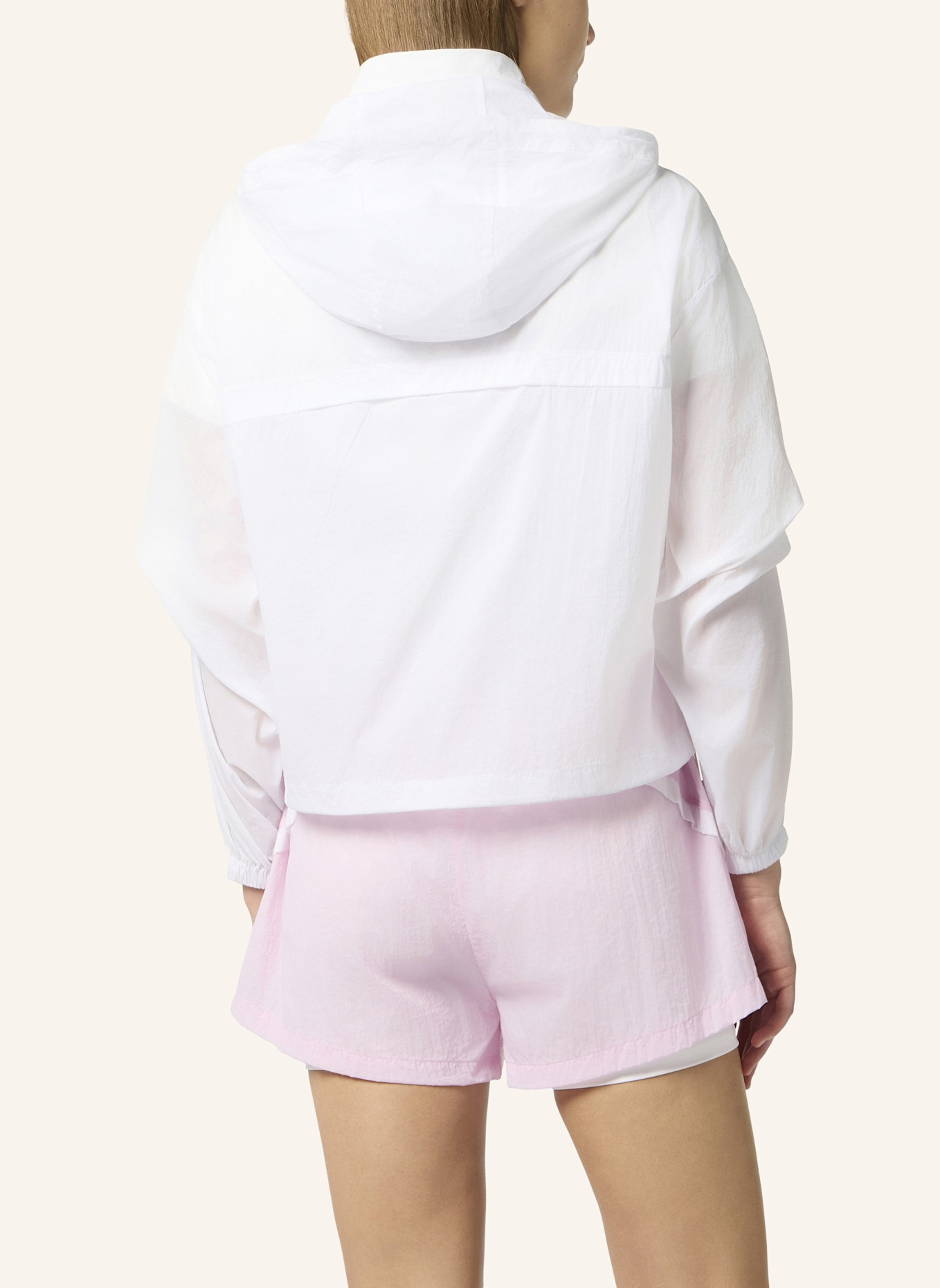 PLEIN SPORT PLEIN SPORT Windbreaker Jacket Scratch: WEISS