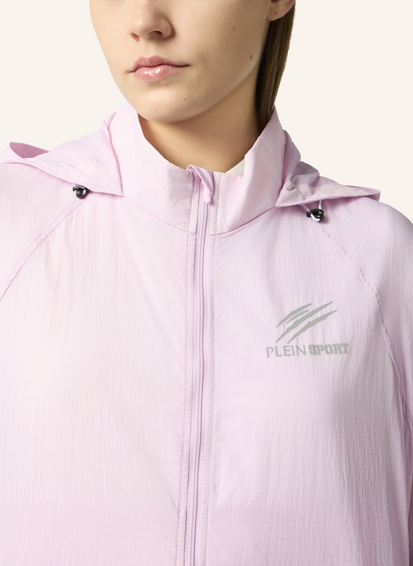 PLEIN SPORT PLEIN SPORT Windbreaker Jacket Scratch: ROSA