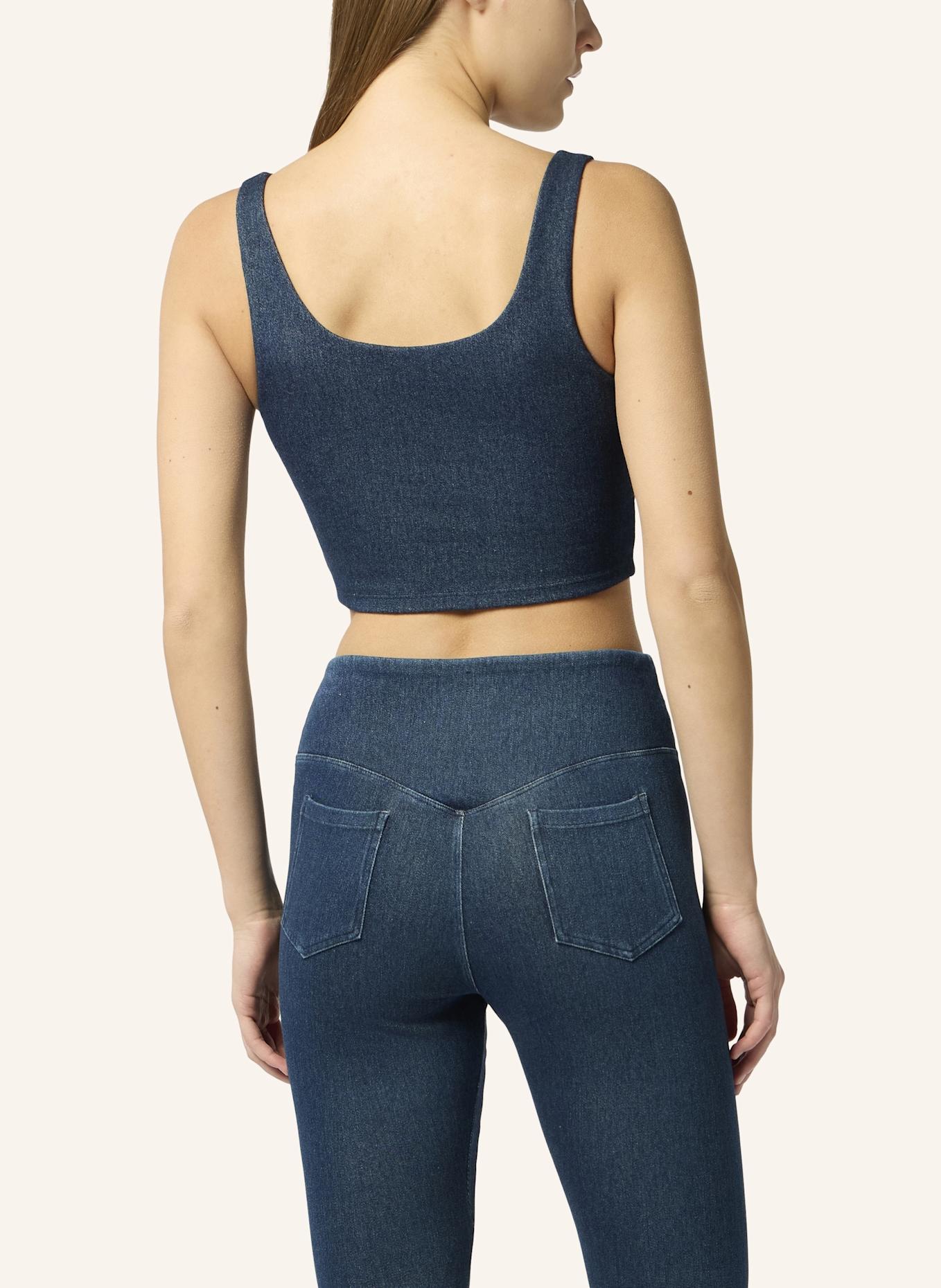 PLEIN SPORT PLEIN SPORT Top Denim Touch PS: DUNKELBLAU