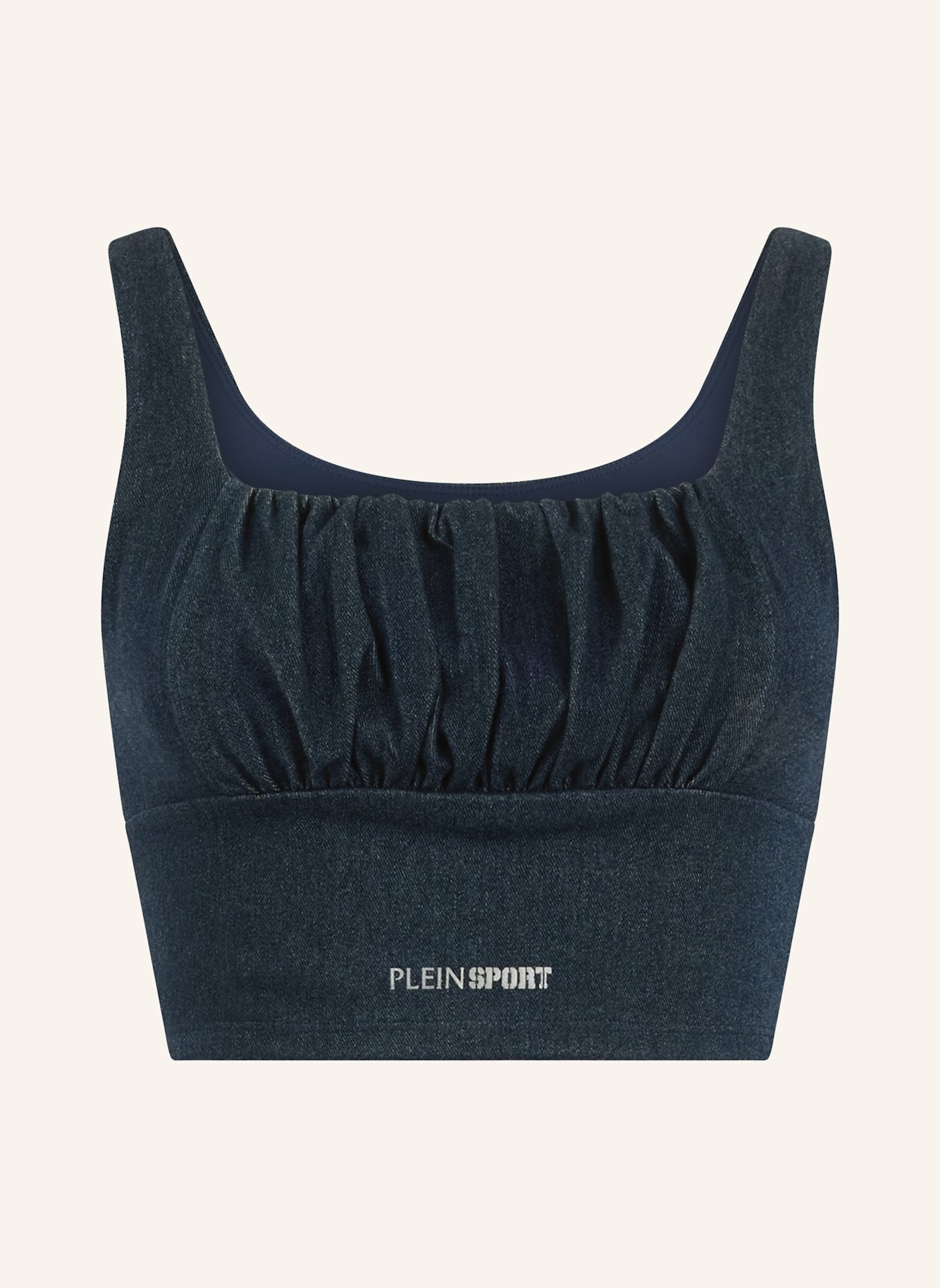 PLEIN SPORT PLEIN SPORT Top Denim Touch PS: DUNKELBLAU