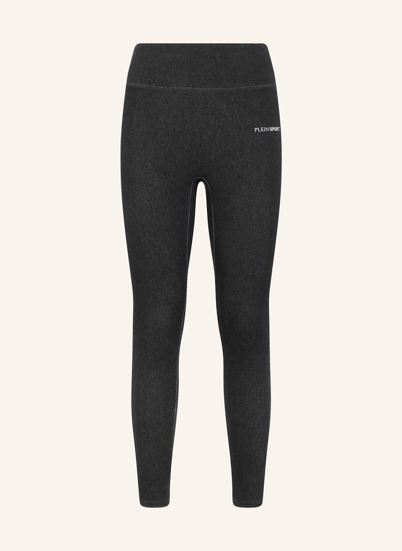 PLEIN SPORT PLEIN SPORT Leggings Denim Touch PS: SCHWARZ