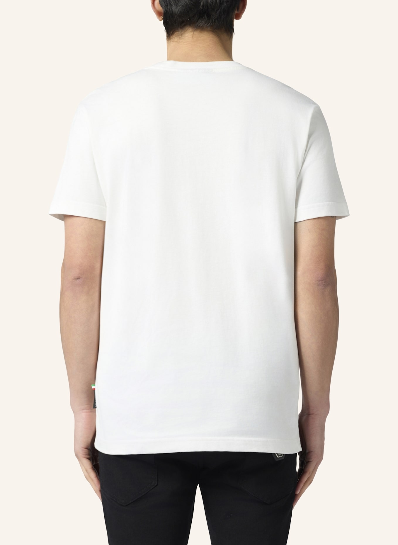 PHILIPP PLEIN PHILIPP PLEIN Round Neck T-Shirt Gelato Monsters: SCHWARZ