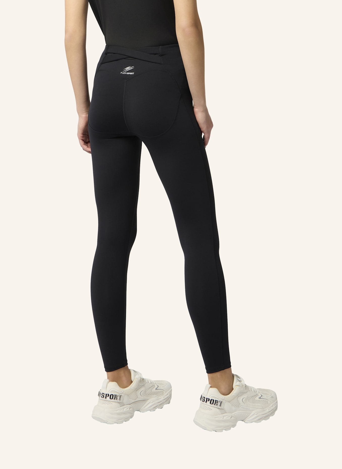 PLEIN SPORT PLEIN SPORT Leggings Reflective Scratch: SCHWARZ