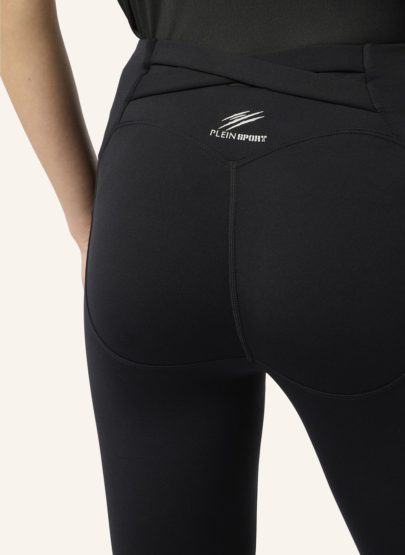 PLEIN SPORT PLEIN SPORT Leggings Reflective Scratch: SCHWARZ