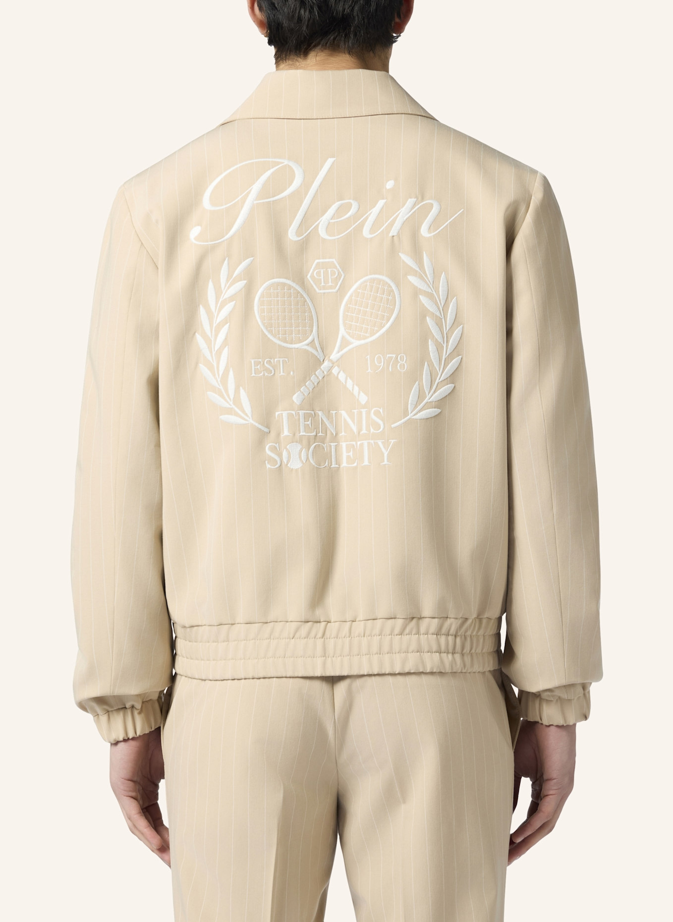 PHILIPP PLEIN PHILIPP PLEIN Coster Jacket Tennis Society: BEIGE