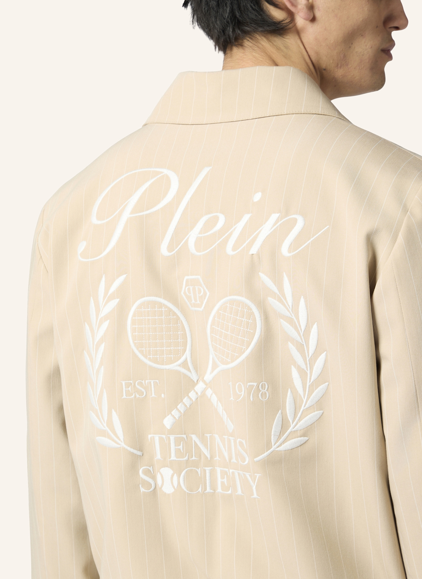 PHILIPP PLEIN PHILIPP PLEIN Coster Jacket Tennis Society: BEIGE