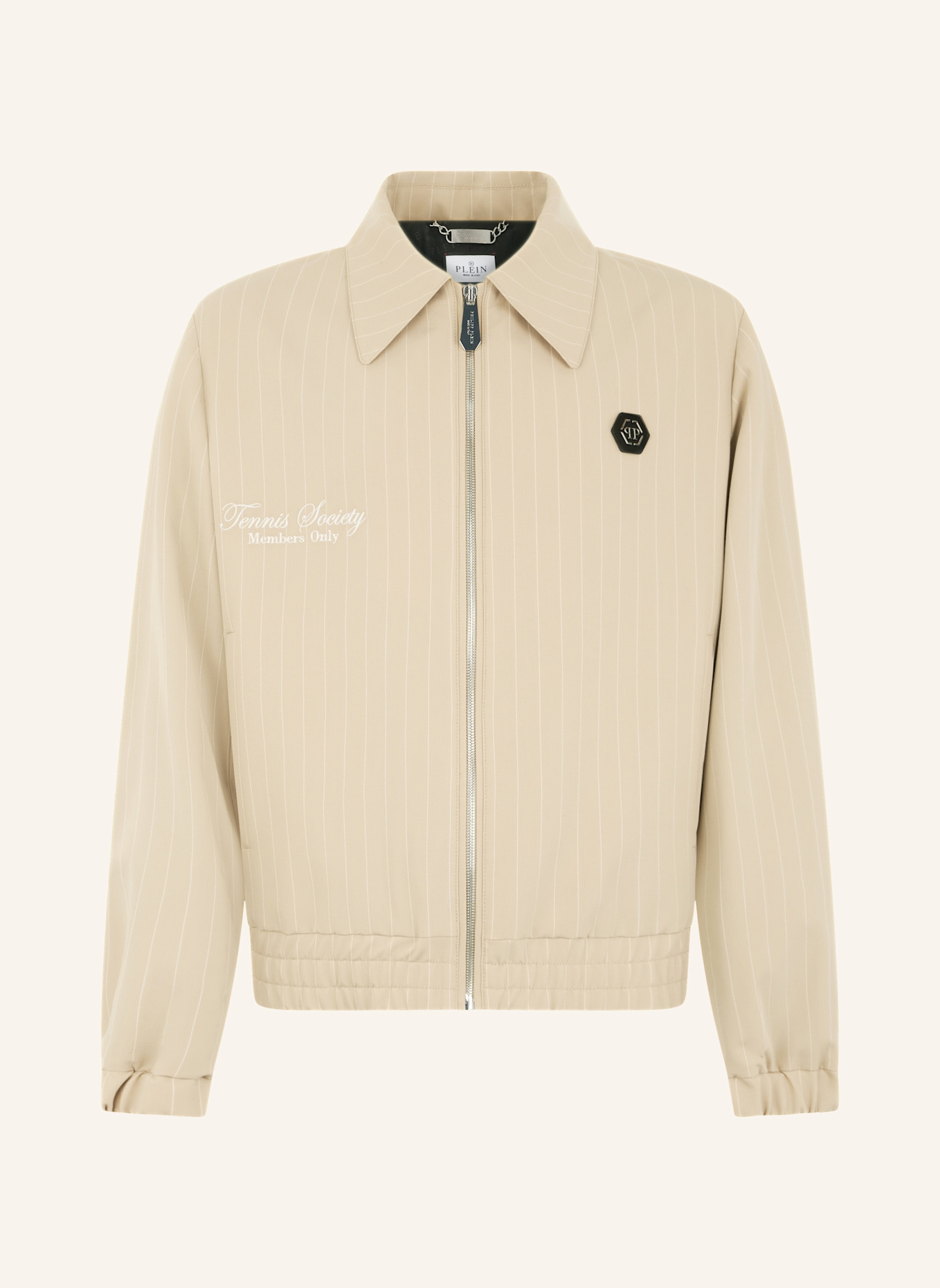 PHILIPP PLEIN PHILIPP PLEIN Coster Jacket Tennis Society: BEIGE