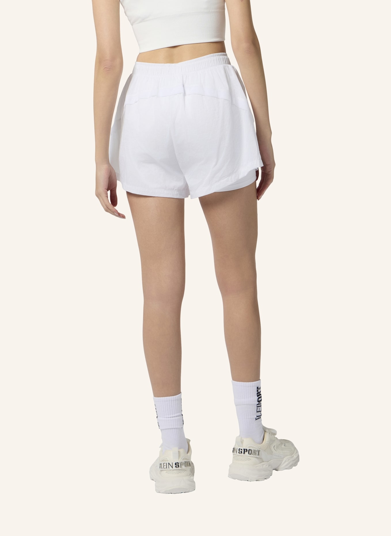 PLEIN SPORT PLEIN SPORT Nylon Shorts: SCHWARZ