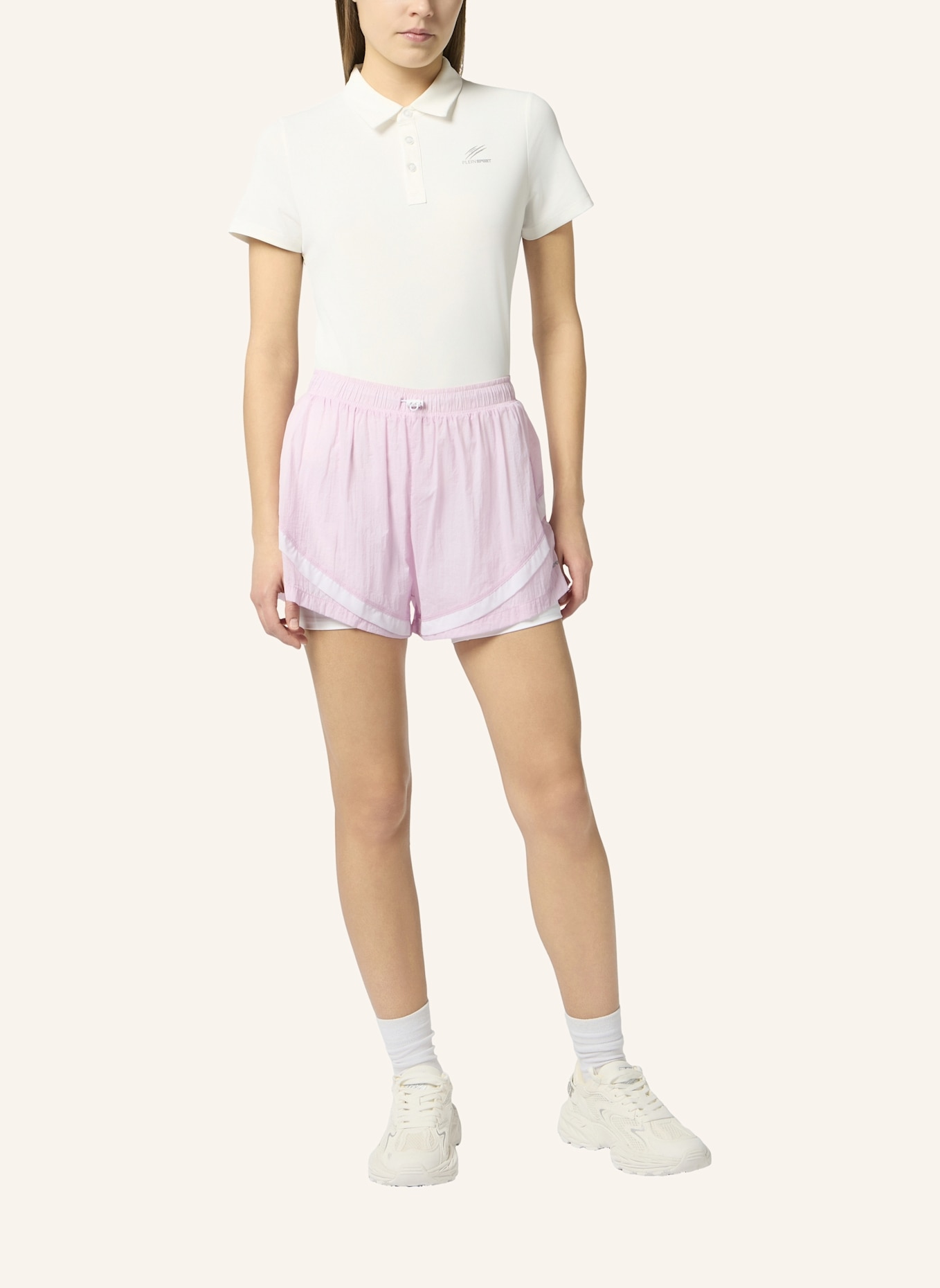 PLEIN SPORT PLEIN SPORT Nylon Shorts: ROSA