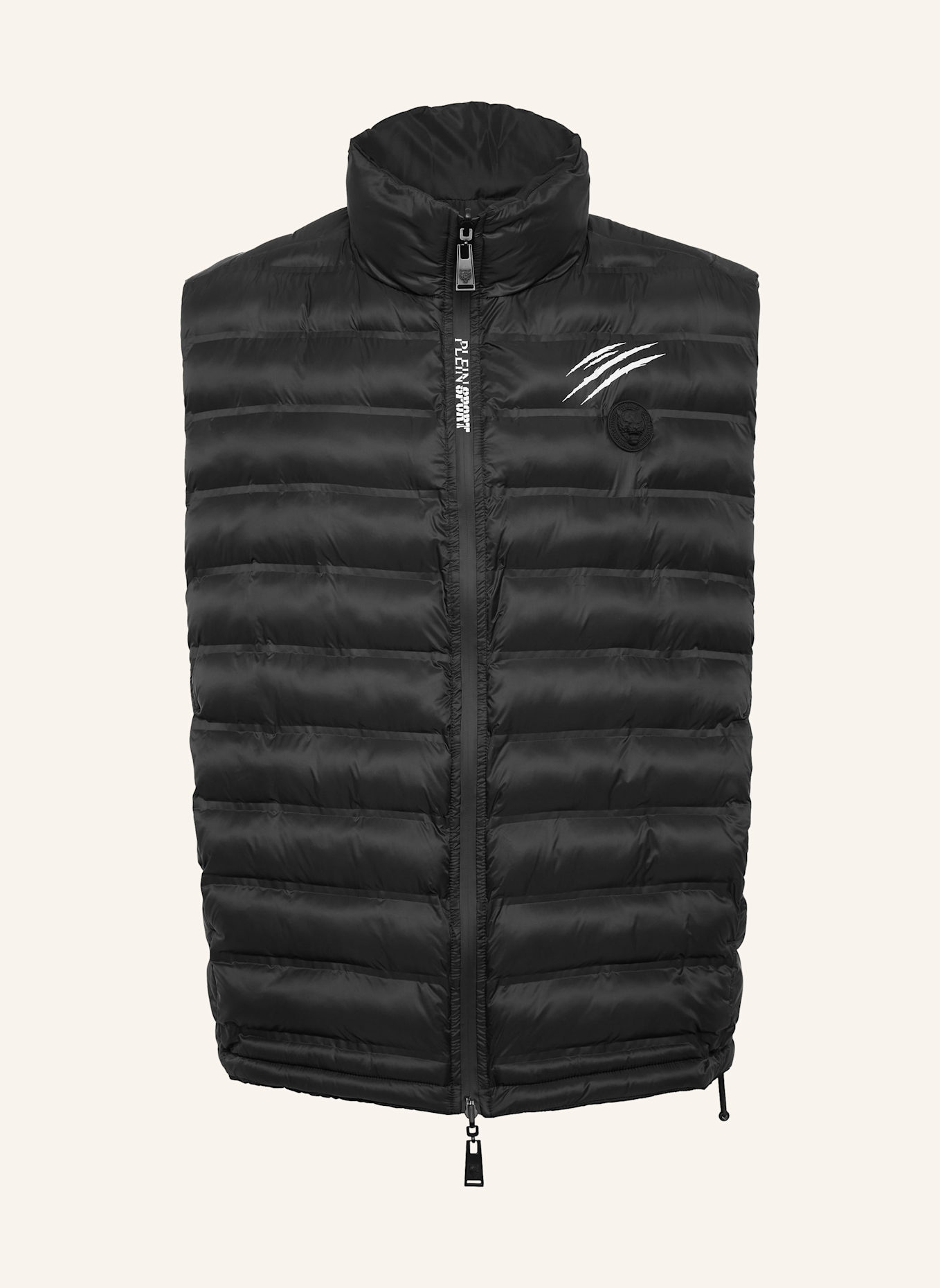 PLEIN SPORT PLEIN SPORT Kurze Weste: SCHWARZ