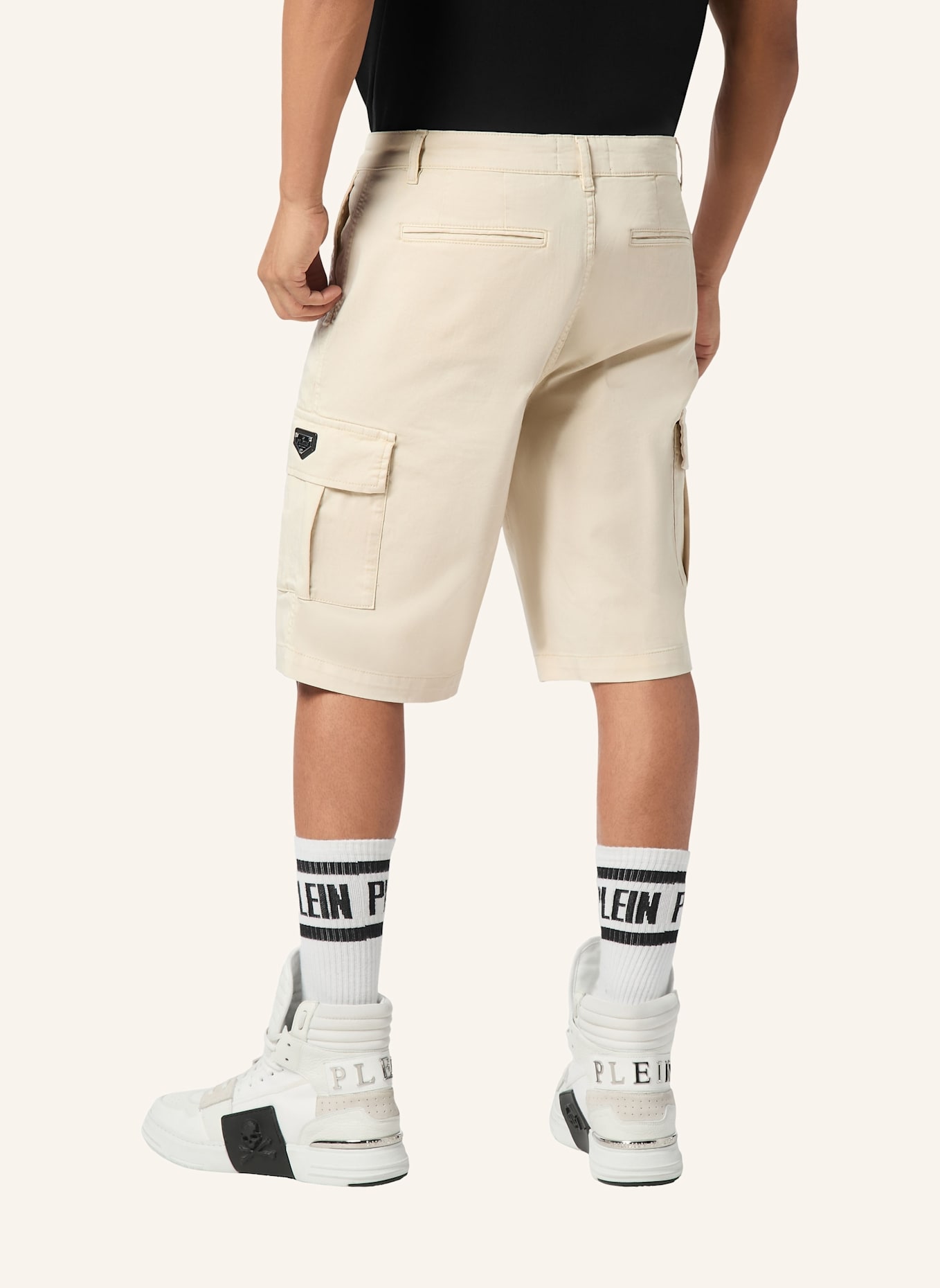 PHILIPP PLEIN Kurze Hosen: BEIGE