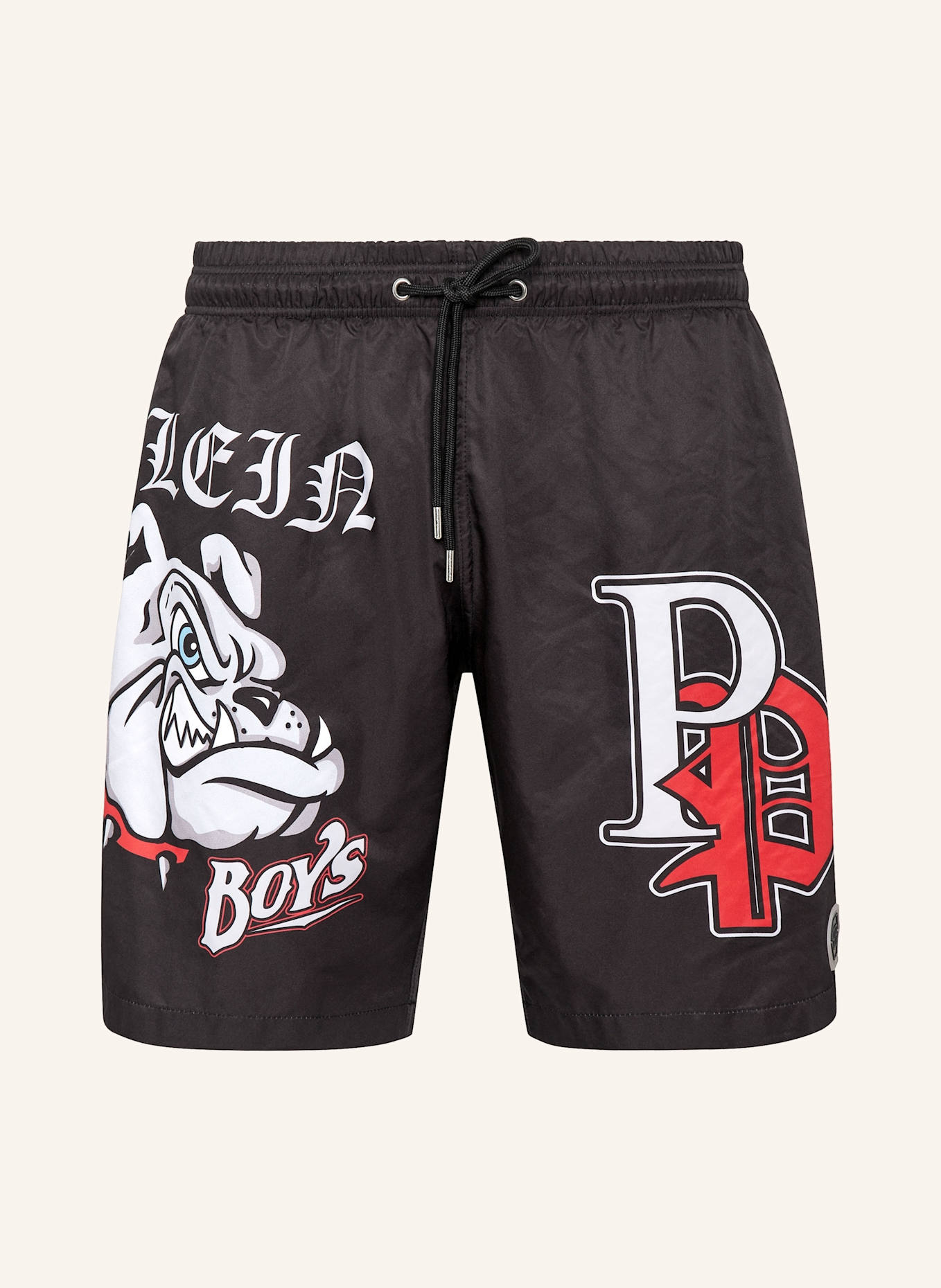 PHILIPP PLEIN PHILIPP PLEIN Badehose BULLDOGS: SCHWARZ