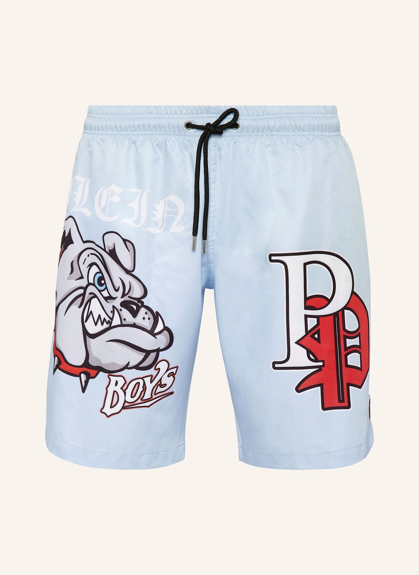 PHILIPP PLEIN PHILIPP PLEIN Badehose BULLDOGS: HELLBLAU