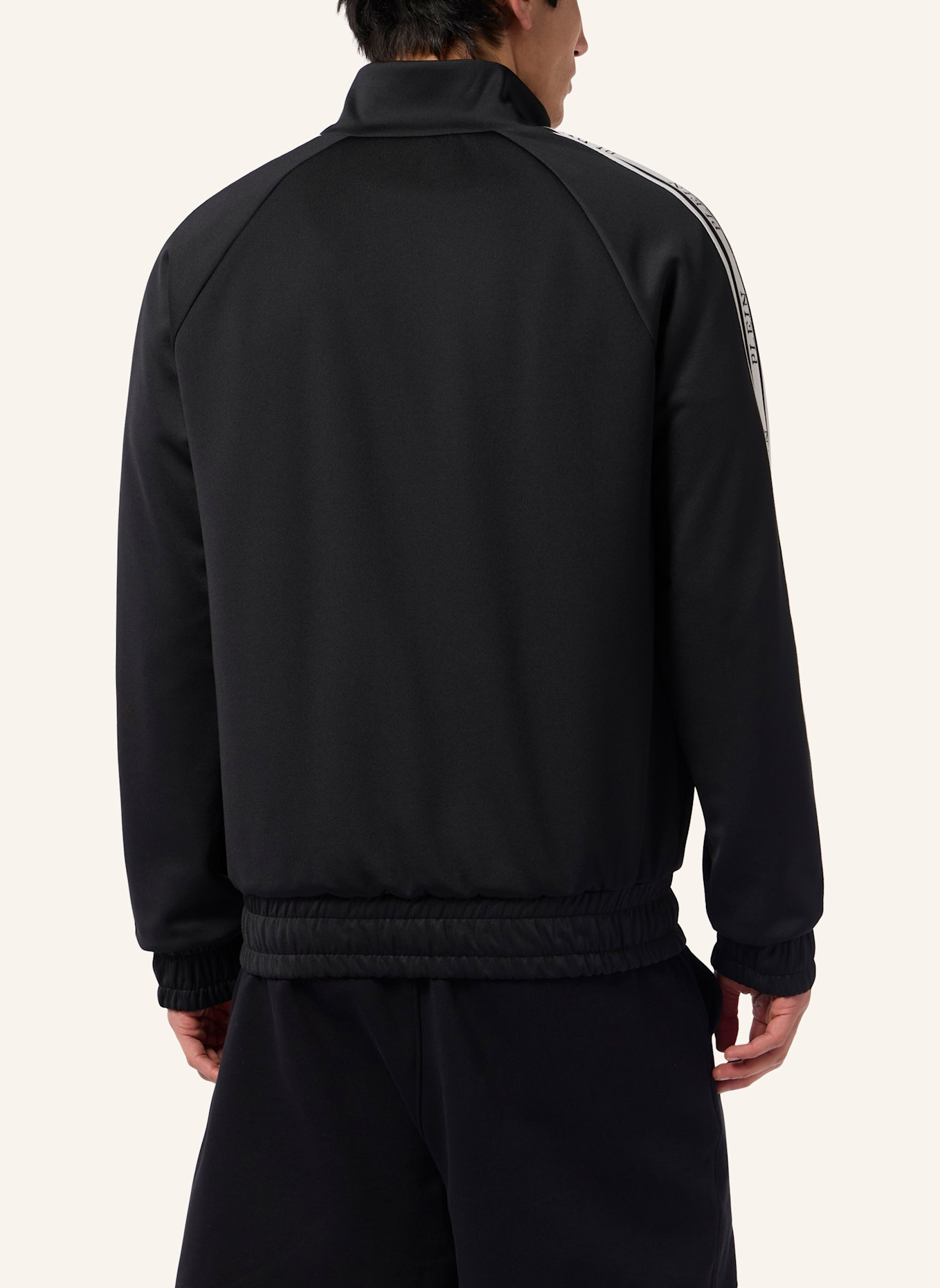 PHILIPP PLEIN PHILIPP PLEIN Tracksuit Jacket Plein Deluxe Signature Signature: SCHWARZ