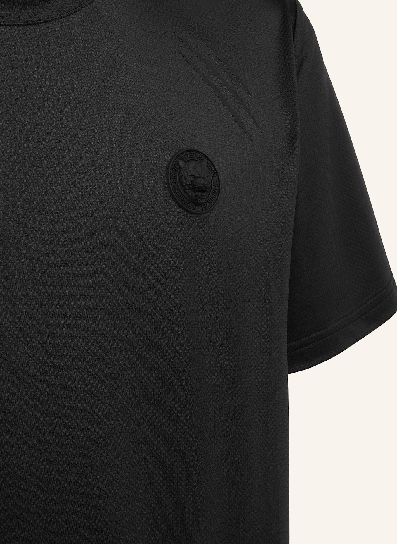 PLEIN SPORT PLEIN SPORT T-Shirt Rundhalsausschnitt Ss: SCHWARZ