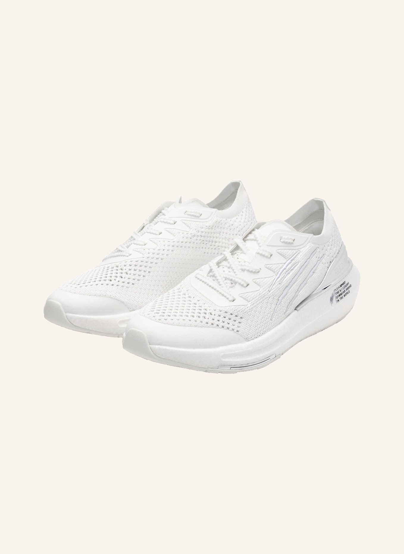 PLEIN SPORT PLEIN SPORT Lo-Top Turnschuhe: WEISS