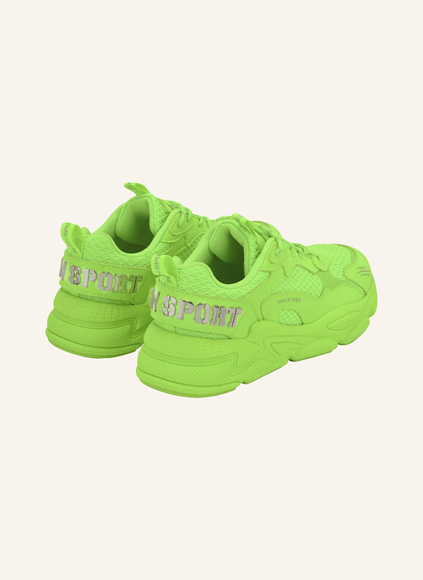 PLEIN SPORT Runner Sneaker TRACK KING: GELB