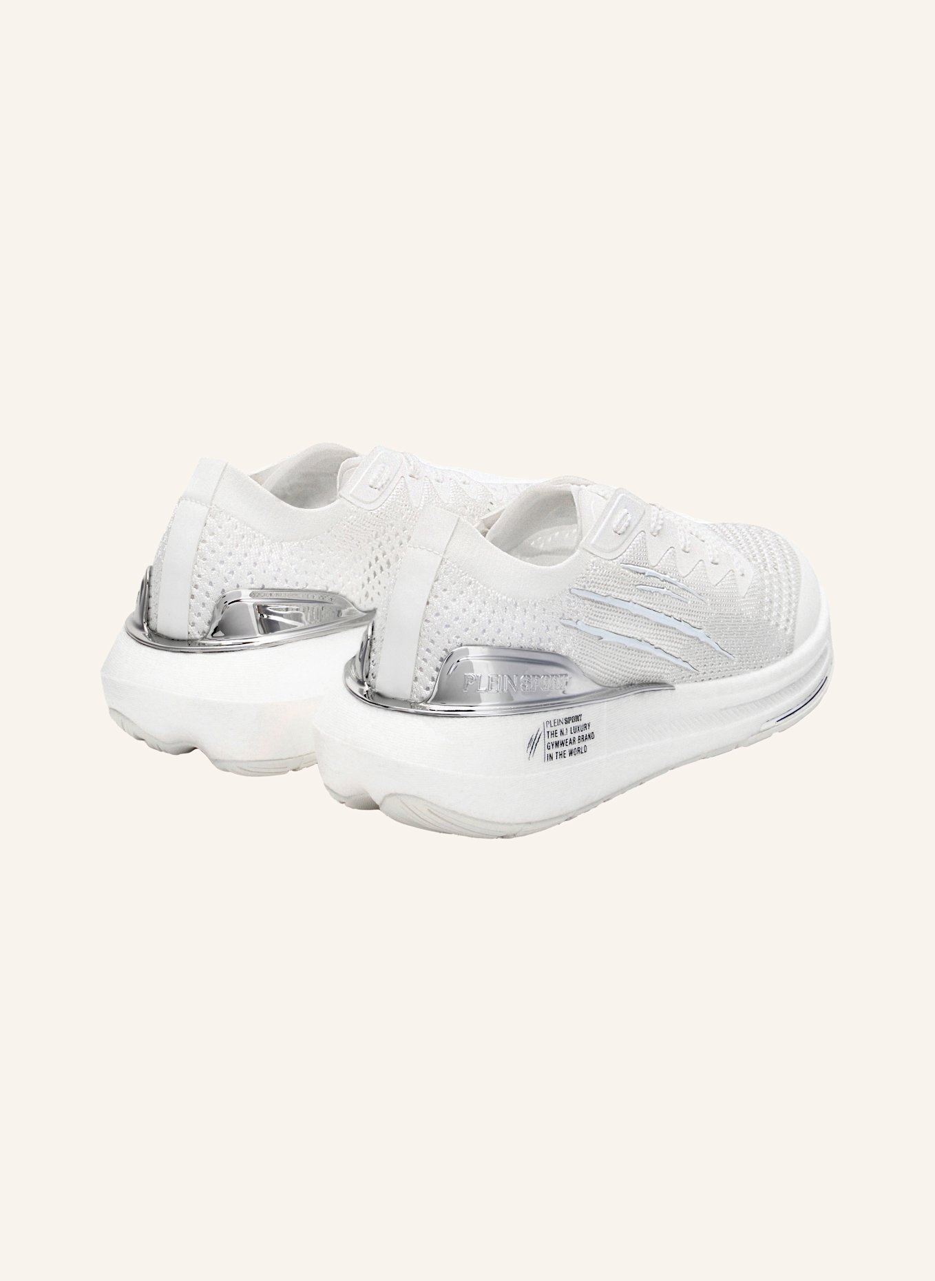 PLEIN SPORT PLEIN SPORT Lo-Top Turnschuhe: WEISS
