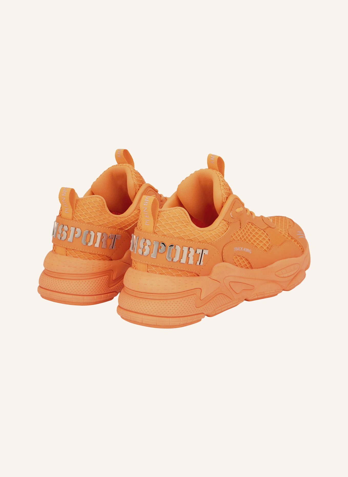 PLEIN SPORT Runner Sneaker TRACK KING: ORANGE