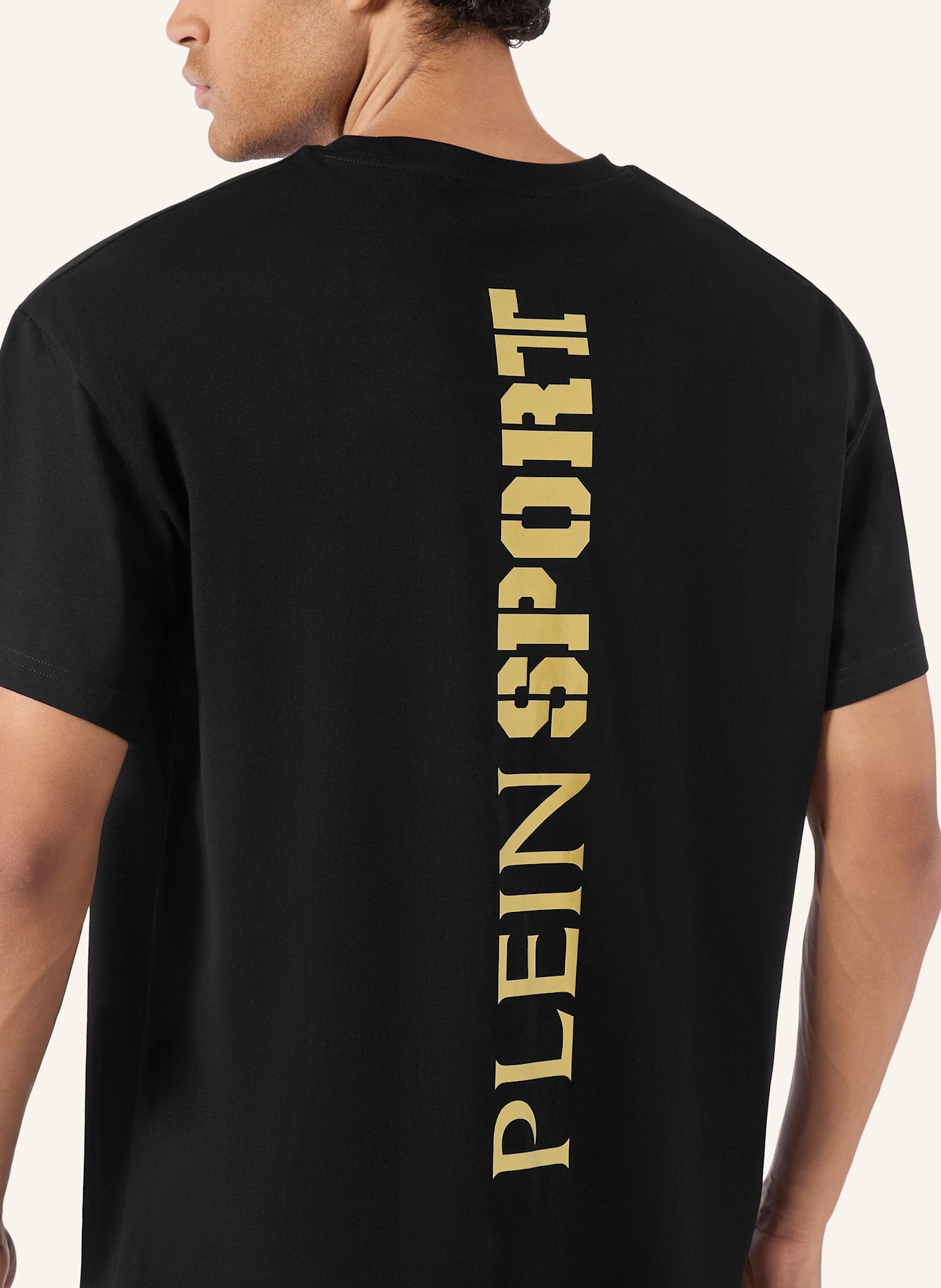 PLEIN SPORT PLEIN SPORT T-Shirt Rundhalsausschnitt Ss LOGO: SCHWARZ