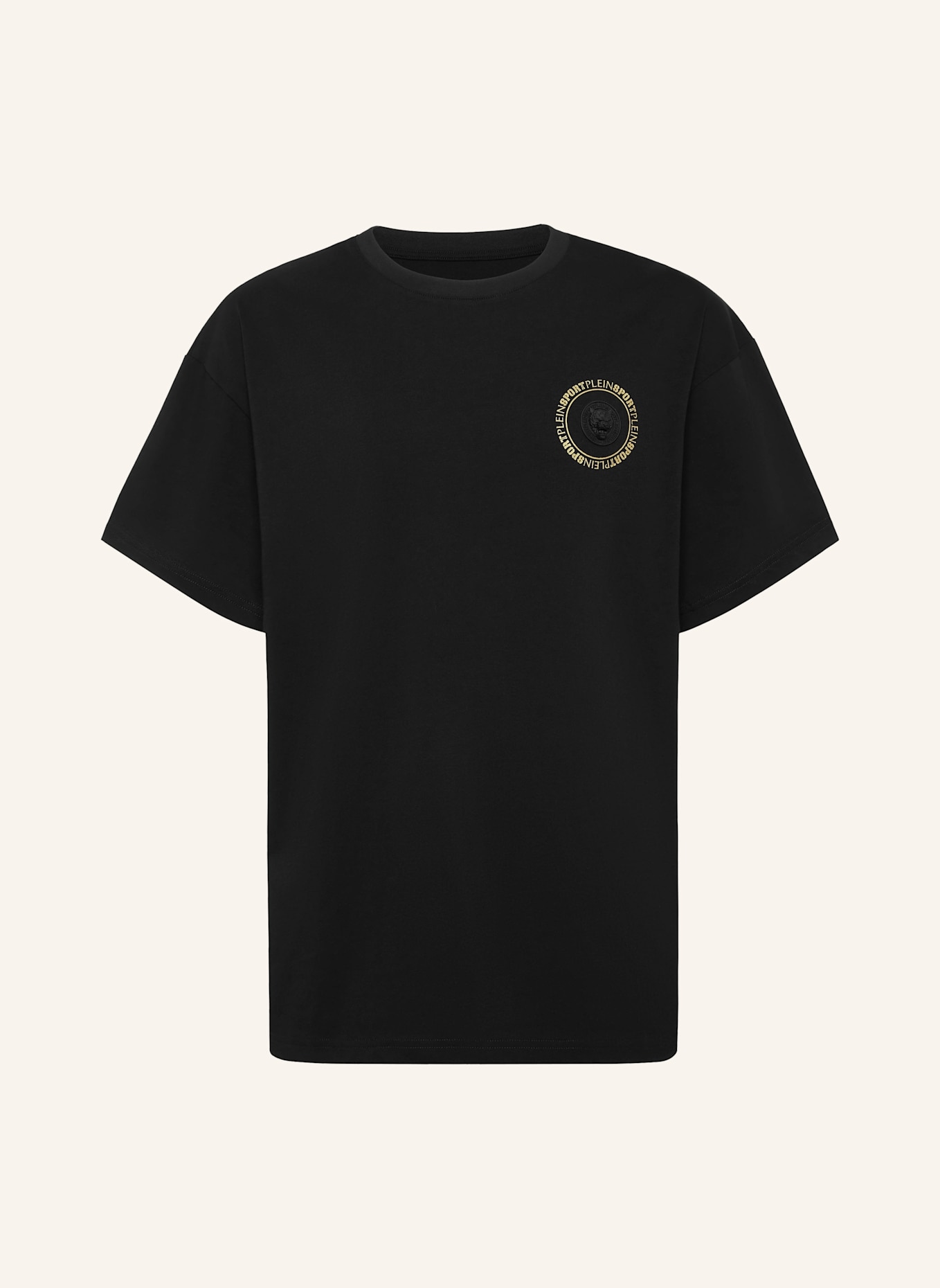 PLEIN SPORT PLEIN SPORT T-Shirt Rundhalsausschnitt Ss LOGO: SCHWARZ