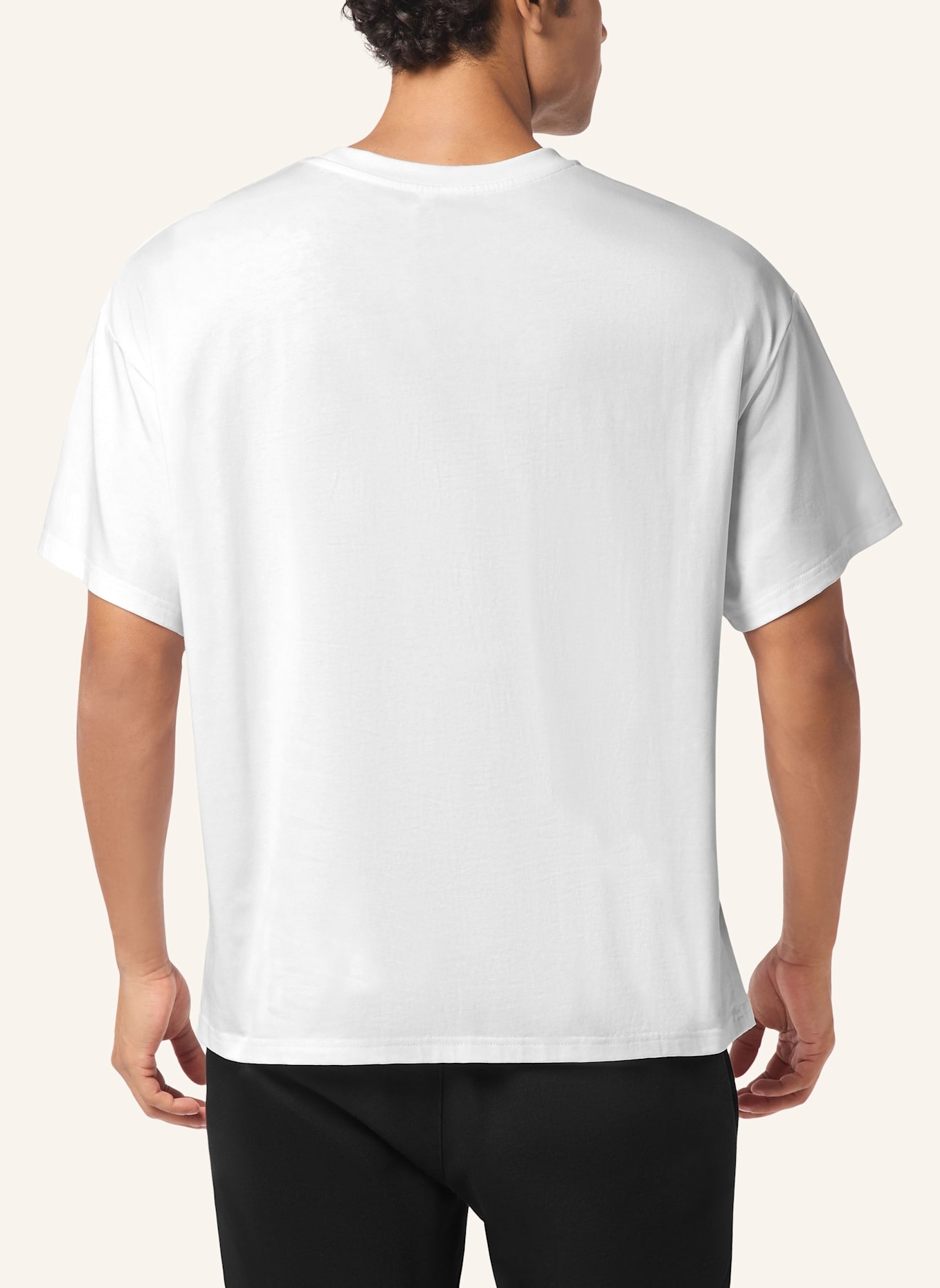 PLEIN SPORT PLEIN SPORT T-Shirt Rundhalsausschnitt Ss LOGO: WEISS