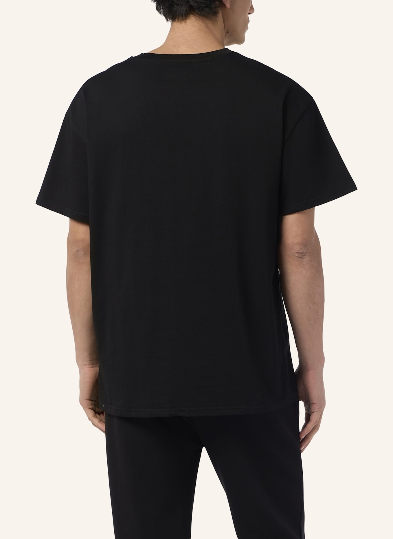 PLEIN SPORT PLEIN SPORT T-Shirt Rundhalsausschnitt Ss LOGO: SCHWARZ