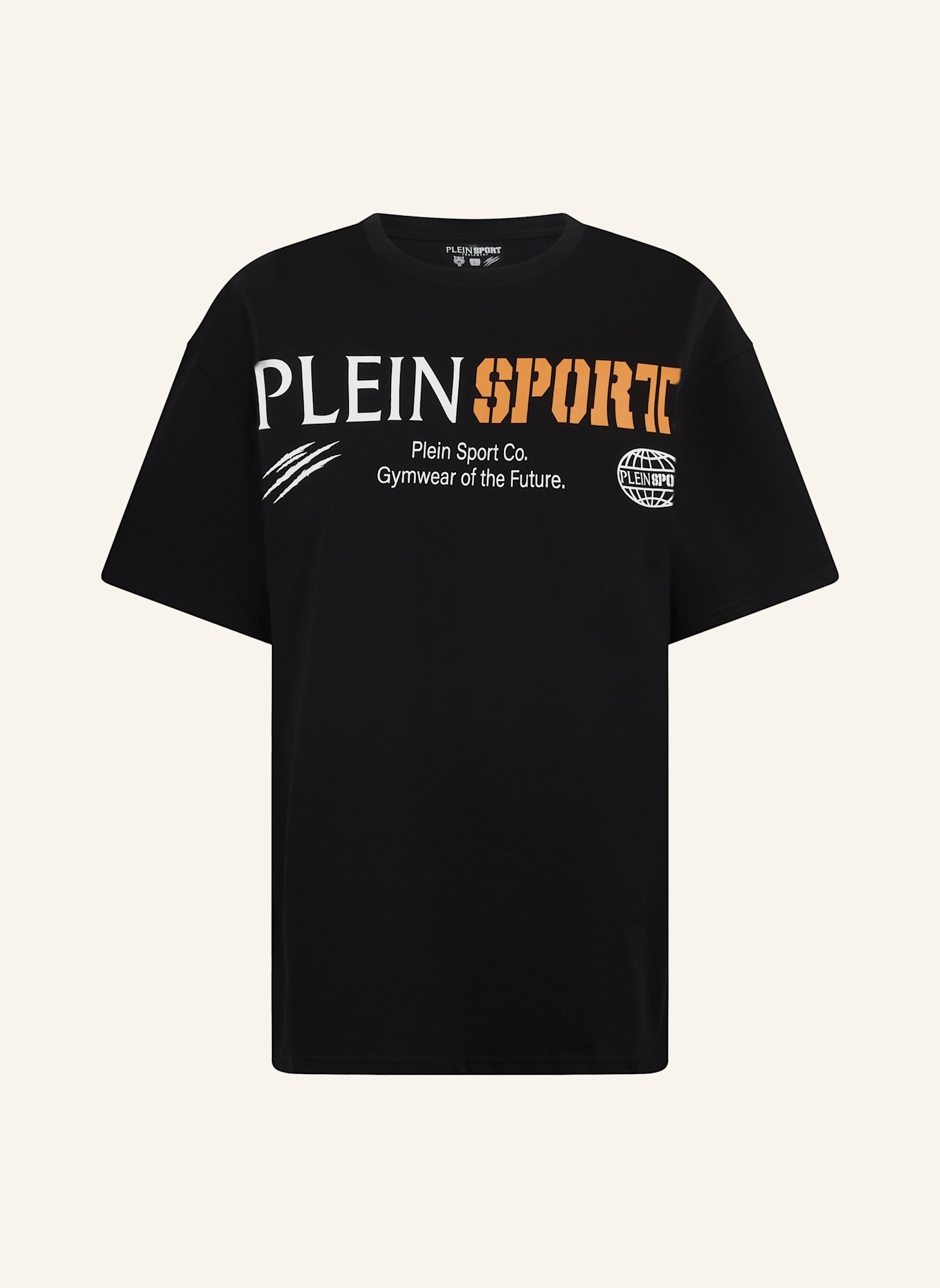 PLEIN SPORT PLEIN SPORT T-Shirt Rundhalsausschnitt Ss LOGO: SCHWARZ