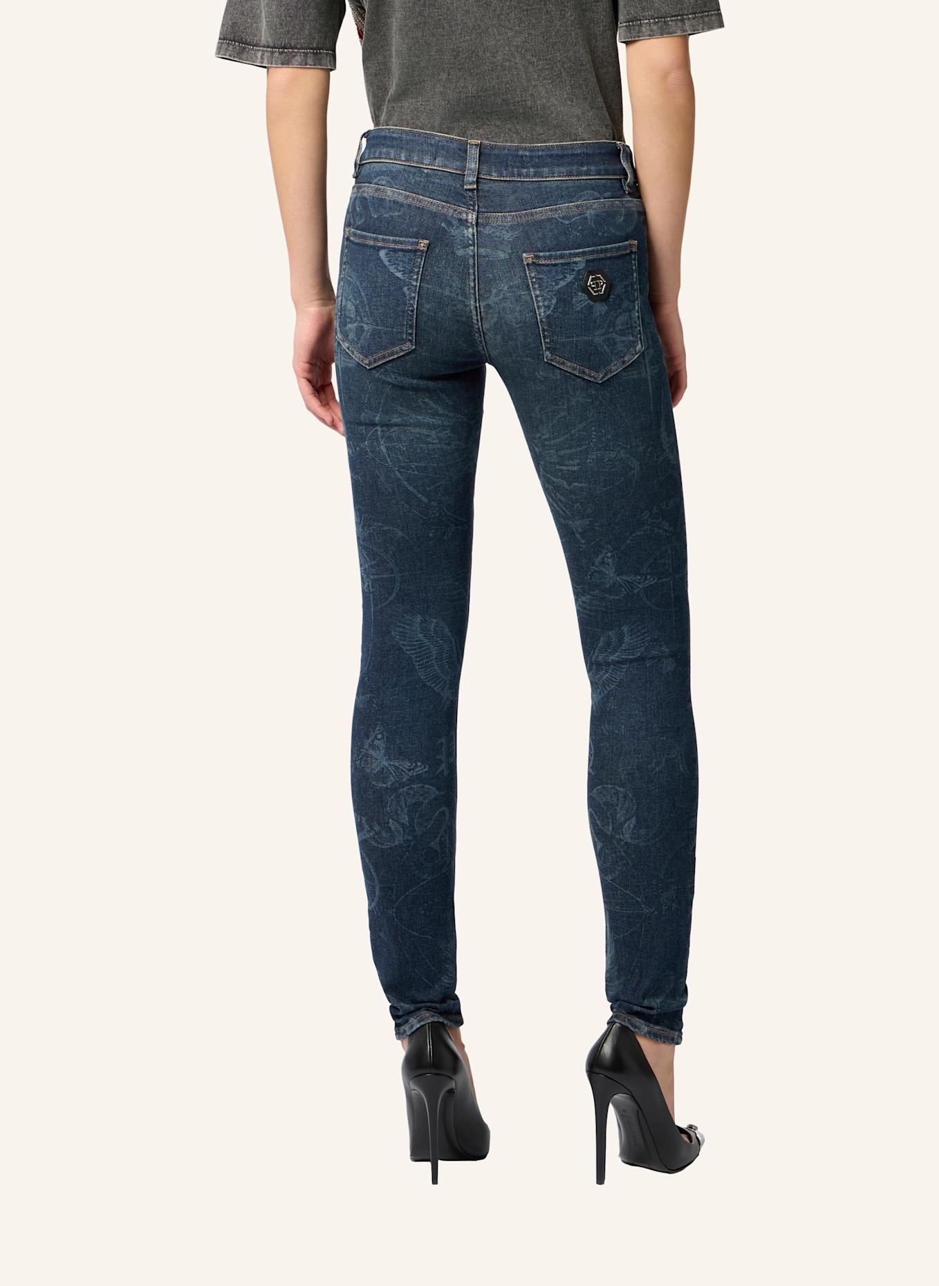 PHILIPP PLEIN PHILIPP PLEIN Jeggings Butterfly Tattoo: BLAU