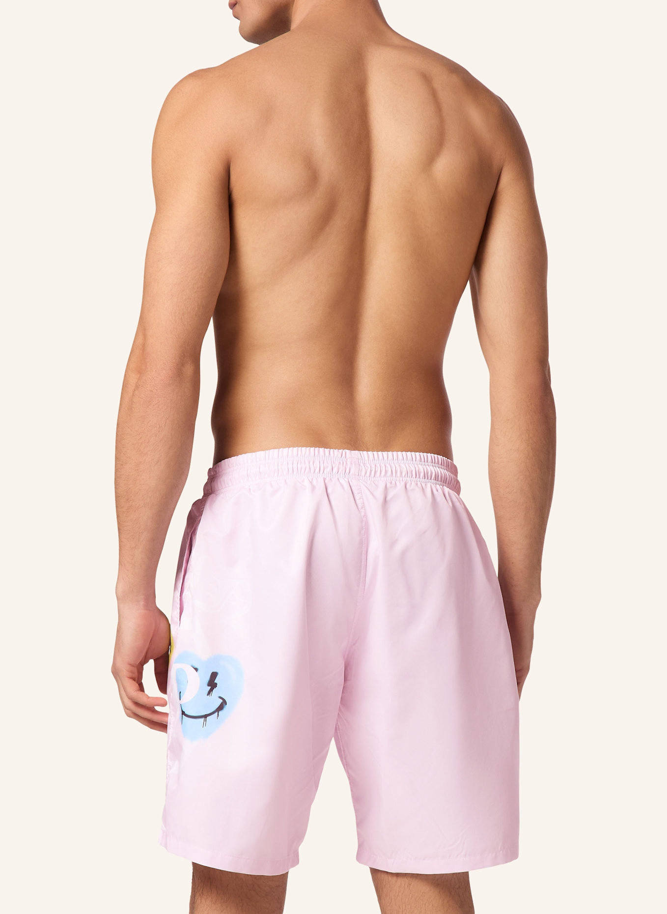 PHILIPP PLEIN Badehose: PINK